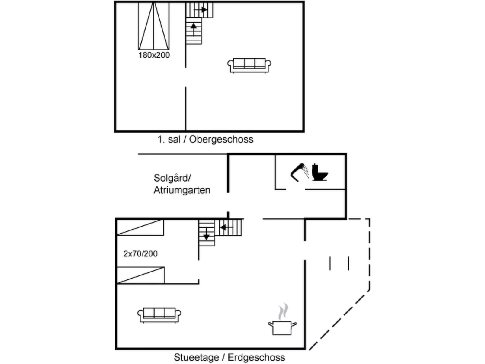 "Uschi" - 15m from the sea