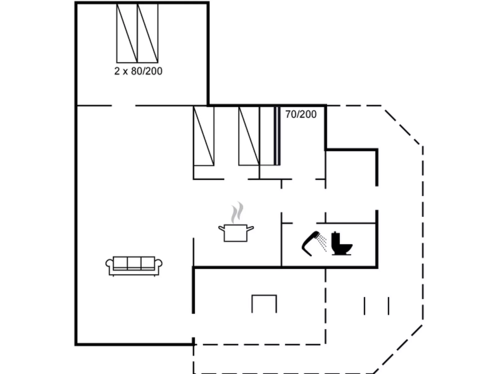 "Heralde" - 250m from the sea