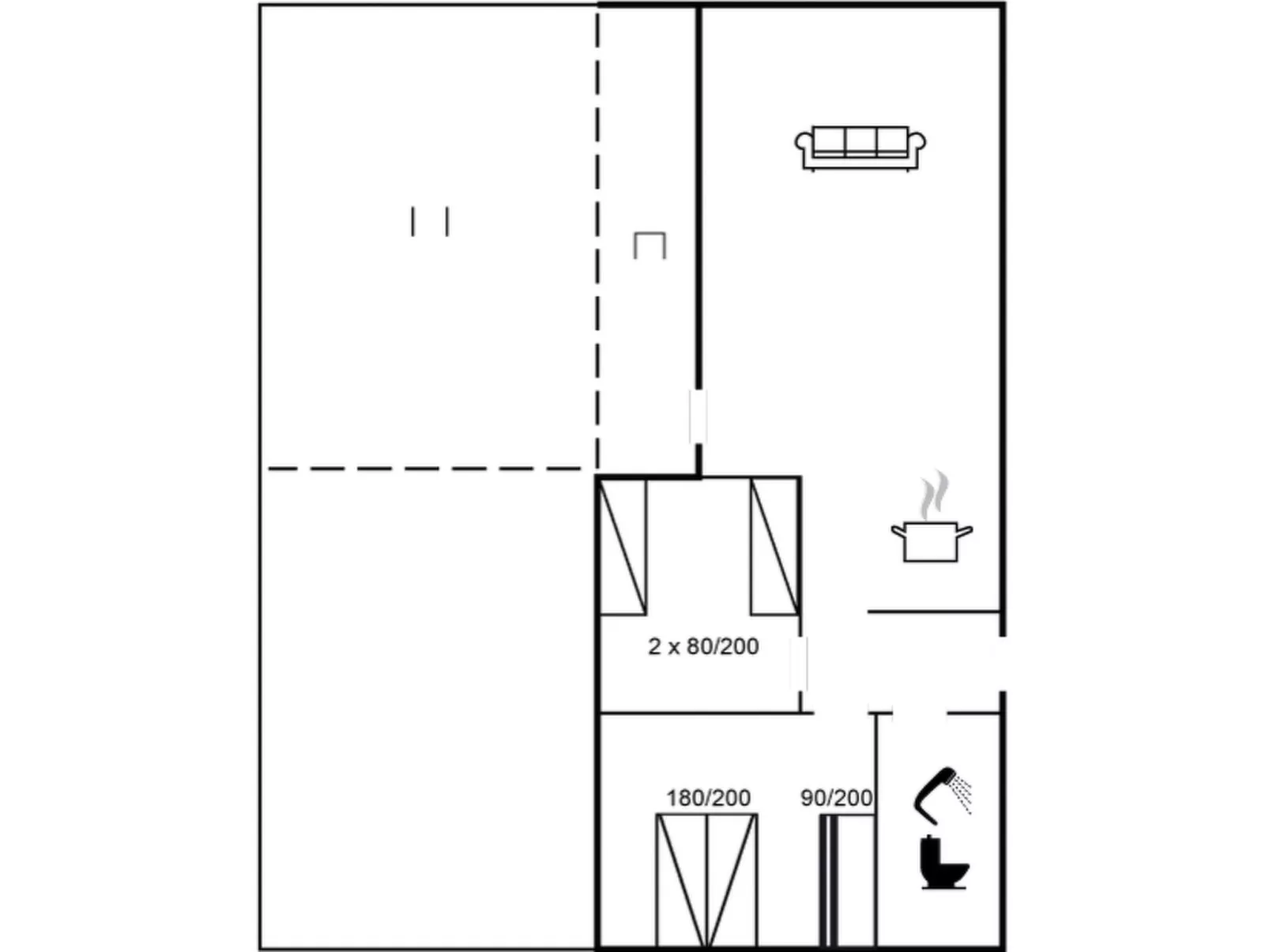 "Marjon" - 400m from the sea