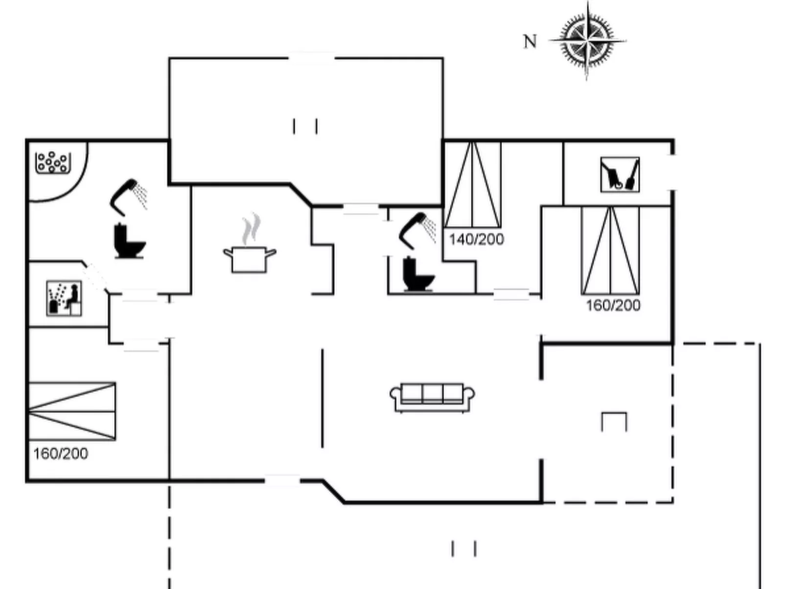 "Mourits" - 1.2km from the sea