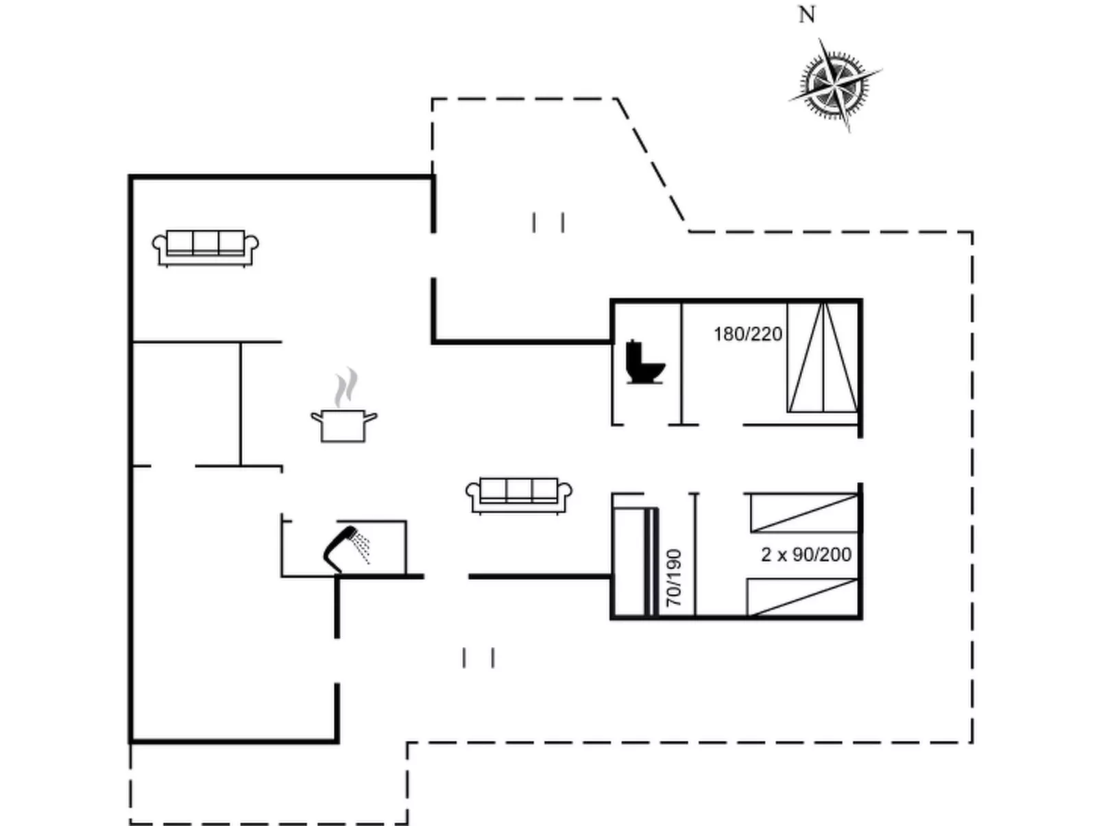 "Eroll" - 1.8km from the sea
