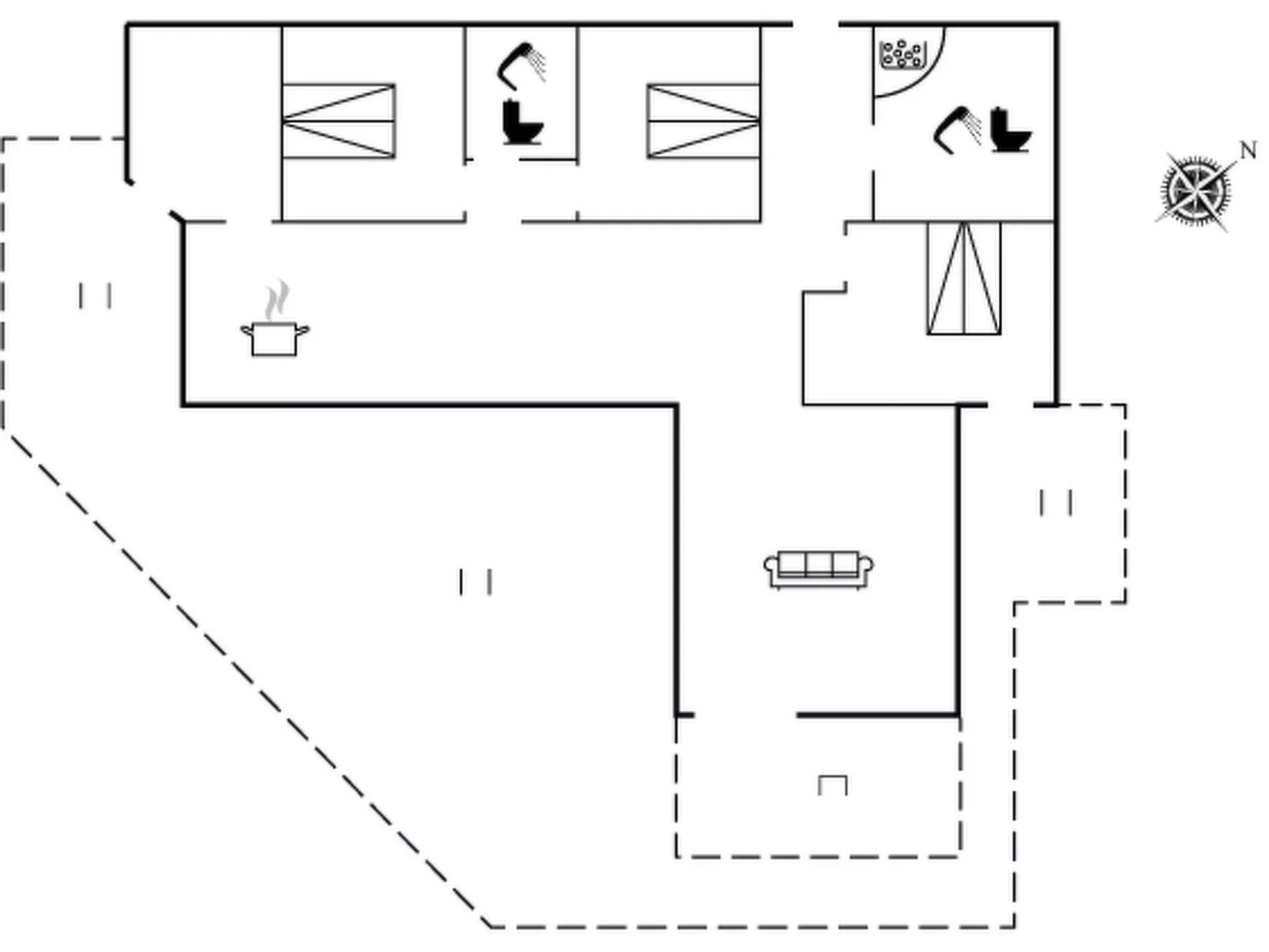 "Unto" - 25m from the sea