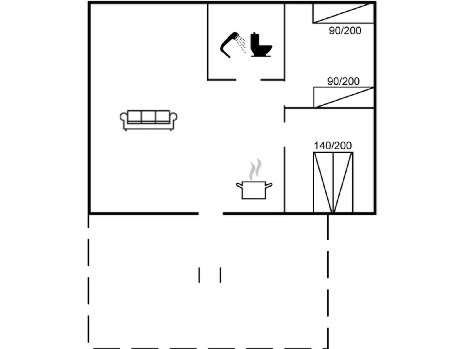 "Engelbertine" - 900m from the sea