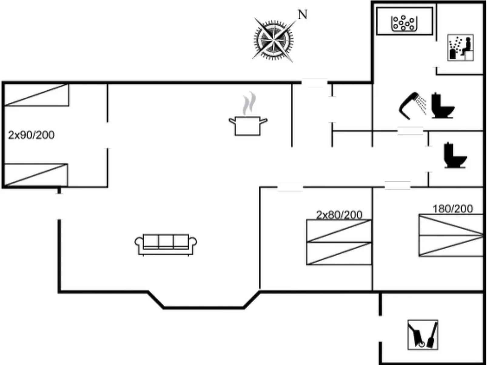 "Barne" - 4km from the sea