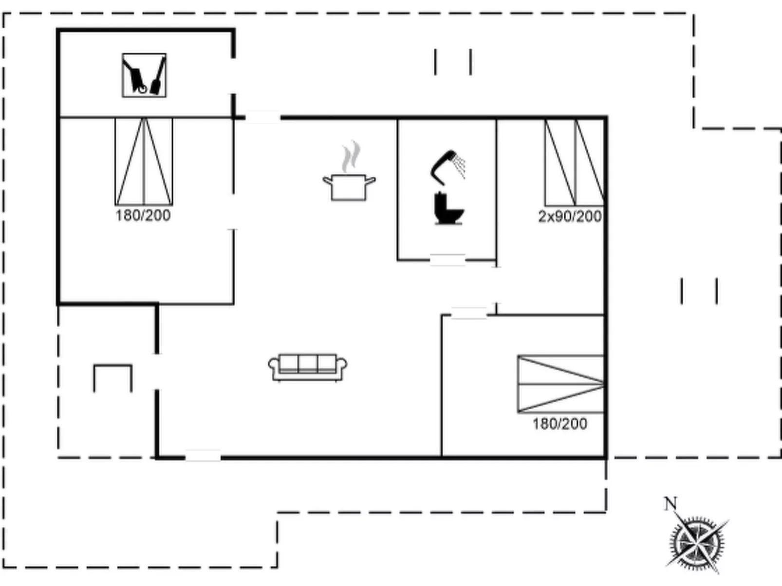 "Ømunde" - 150m from the sea