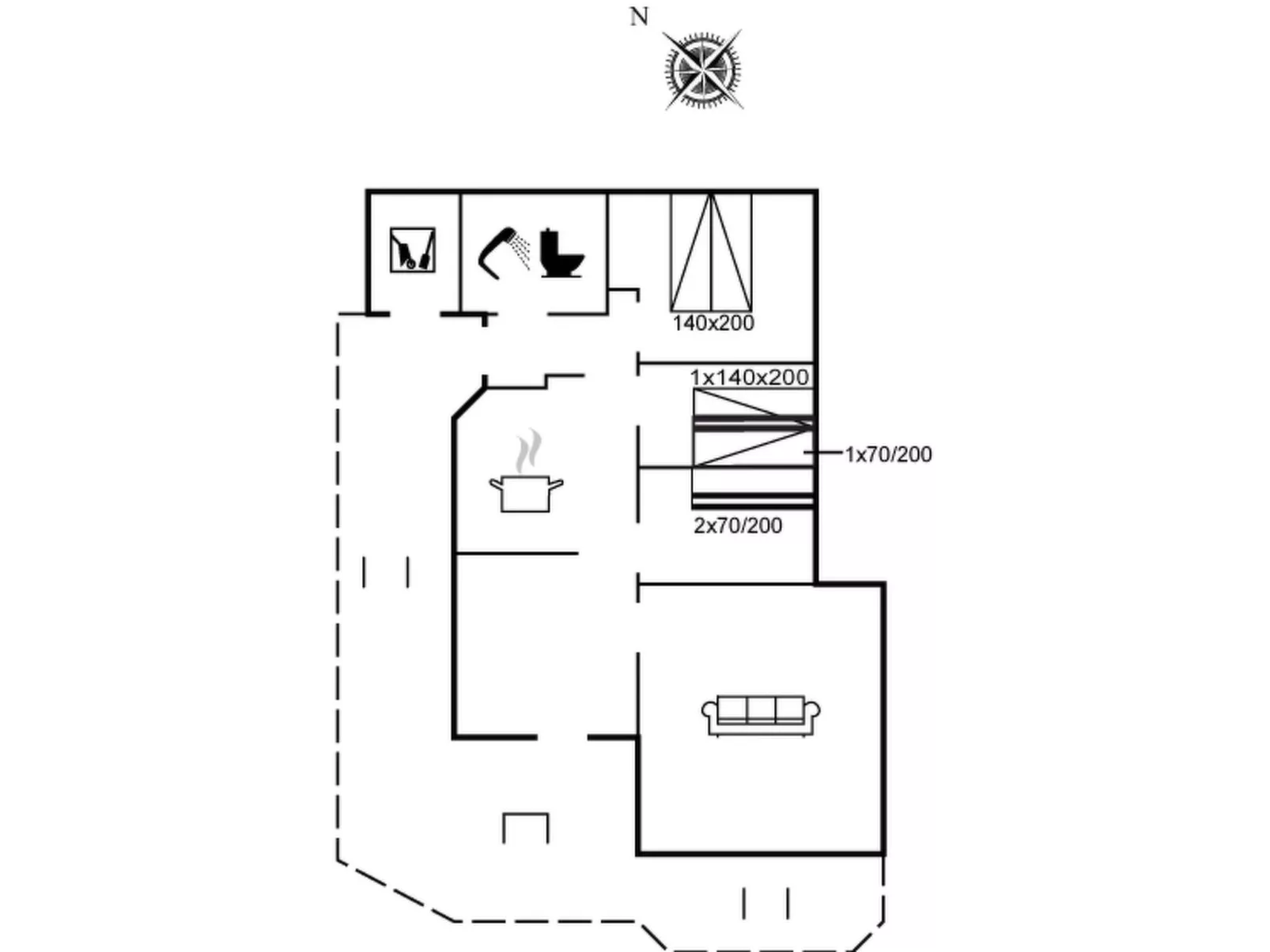 "Fatlinda" - 1km from the sea