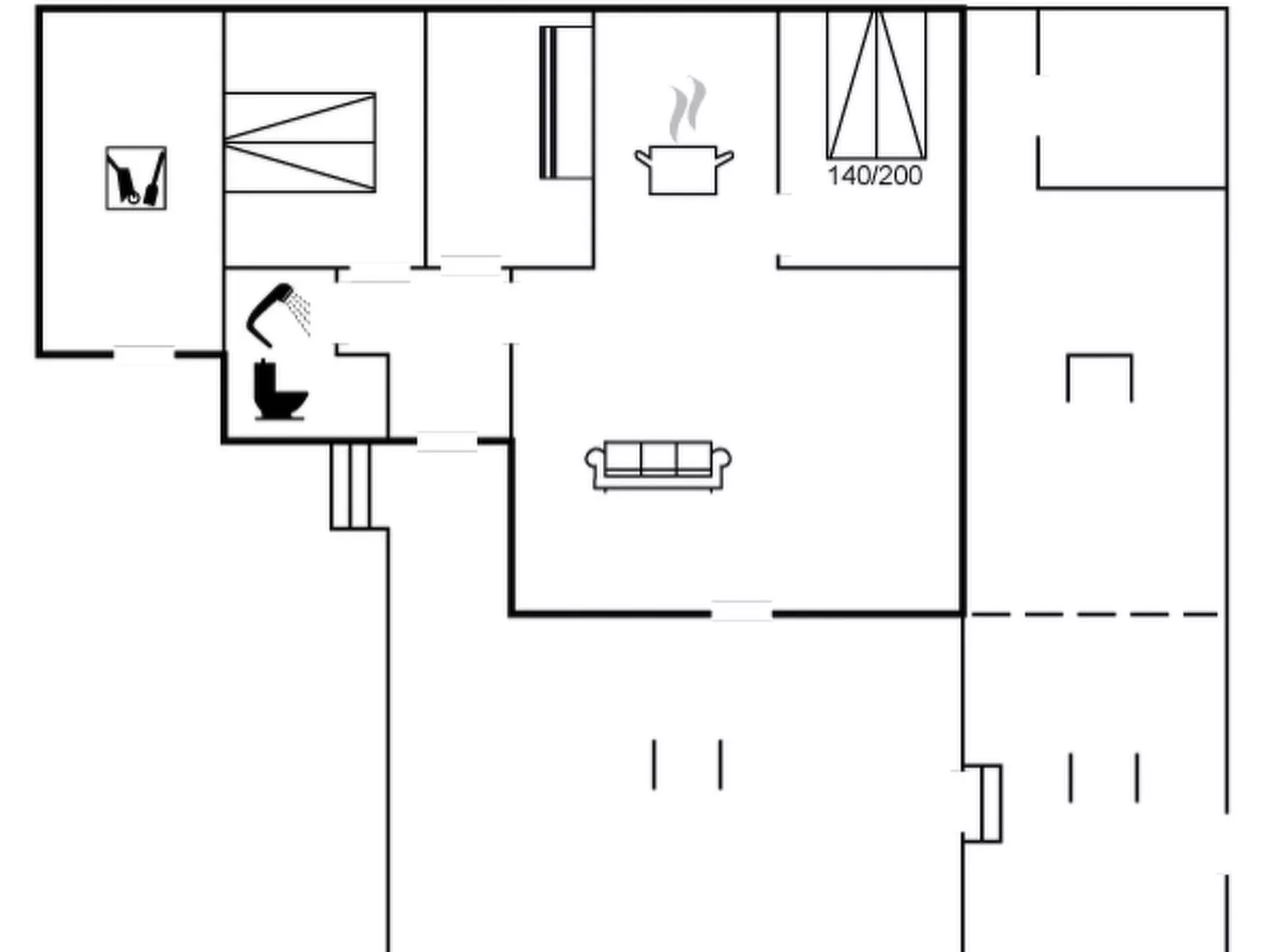 "Halla" - 200m to the fjord