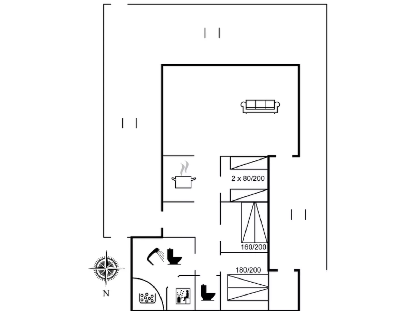 "Idalia" - 125m from the sea
