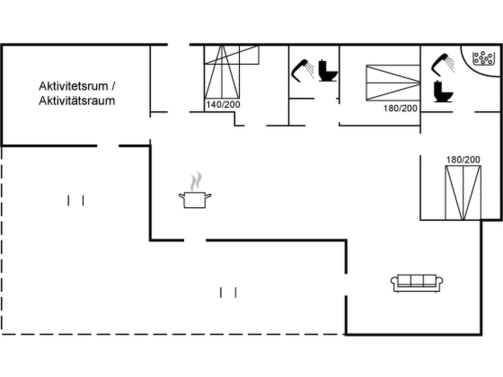 "Cate" - 150m from the sea