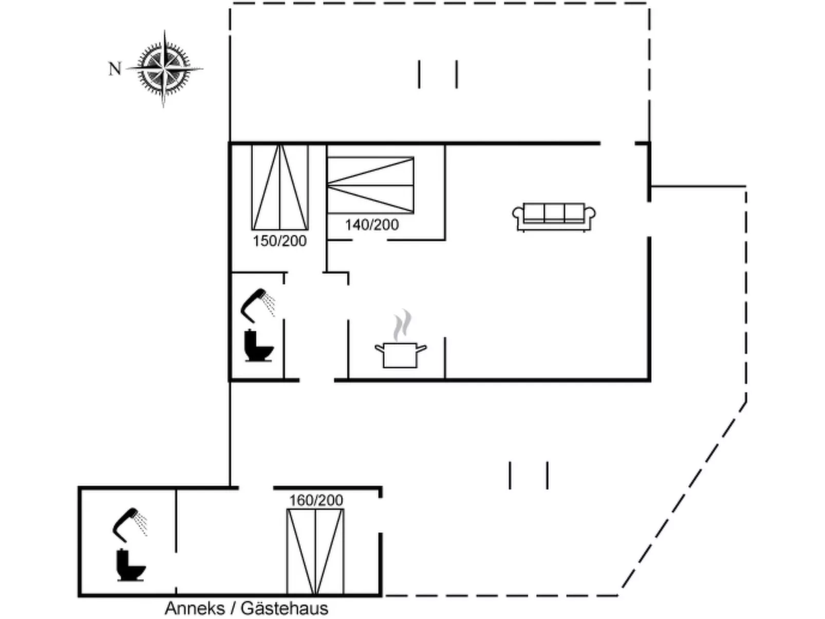 "Mumme" - 100m from the sea