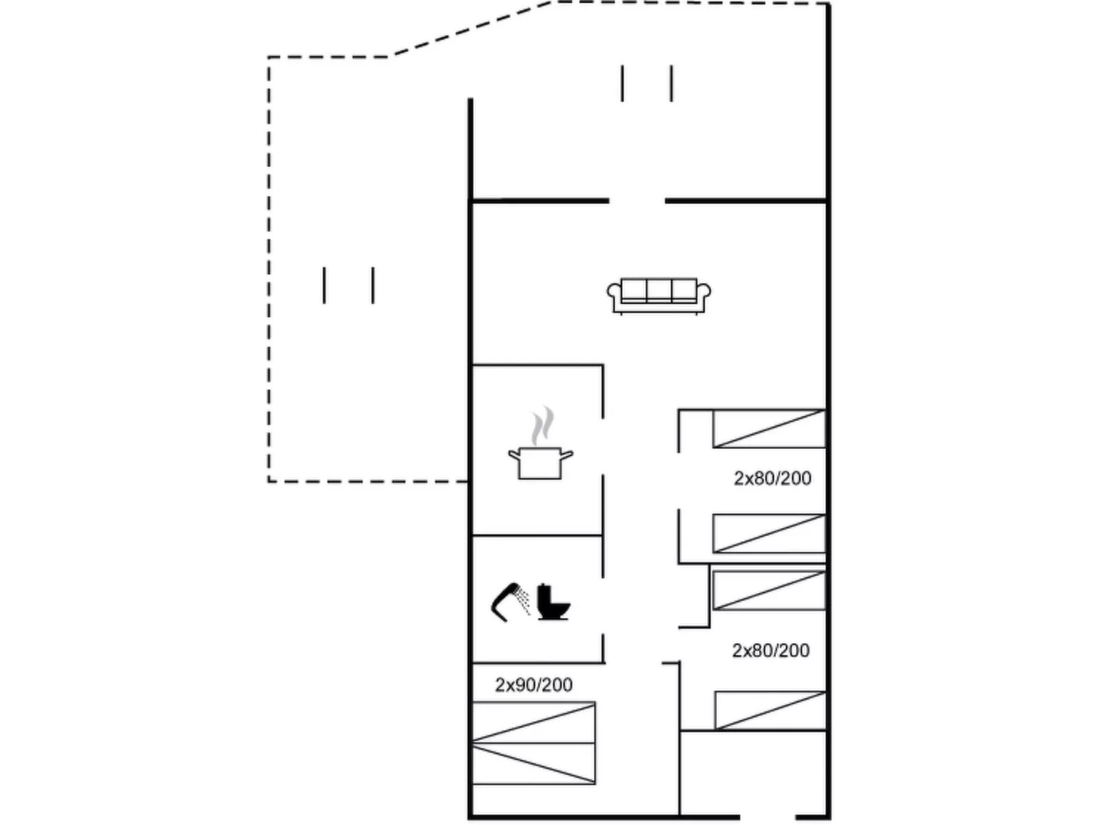 "Pia" - 400m from the sea