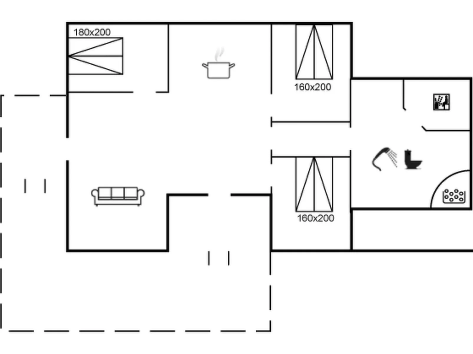 "Doria" - 2km from the sea
