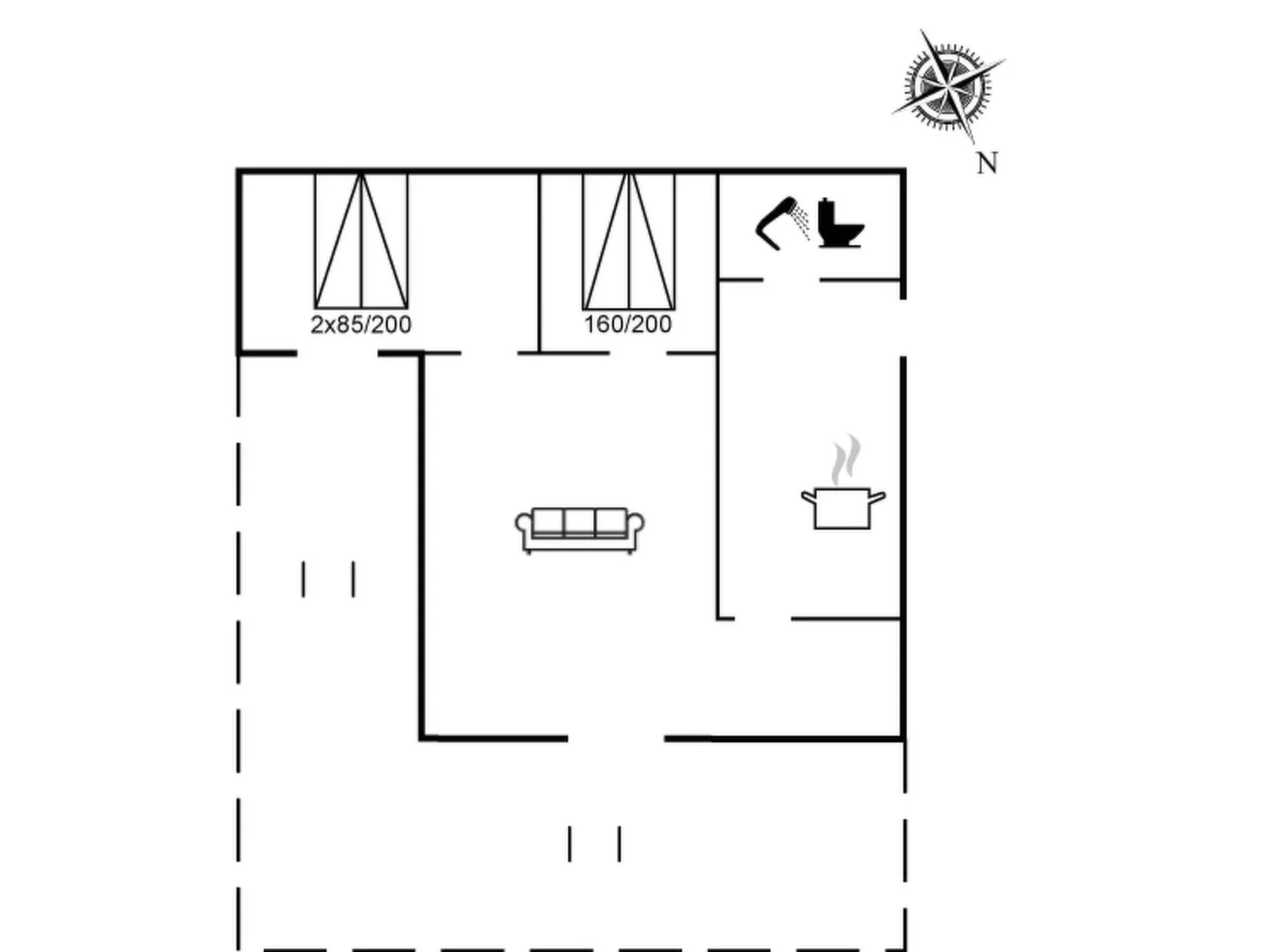 "Fabine" - 50m from the sea