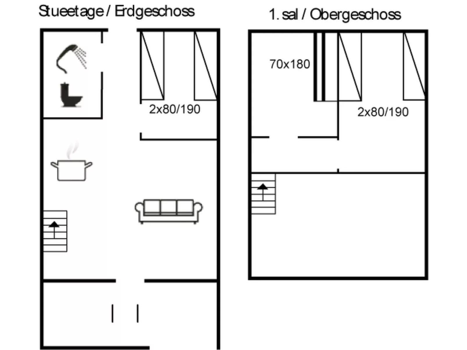 "Dineke" - 200m to the fjord