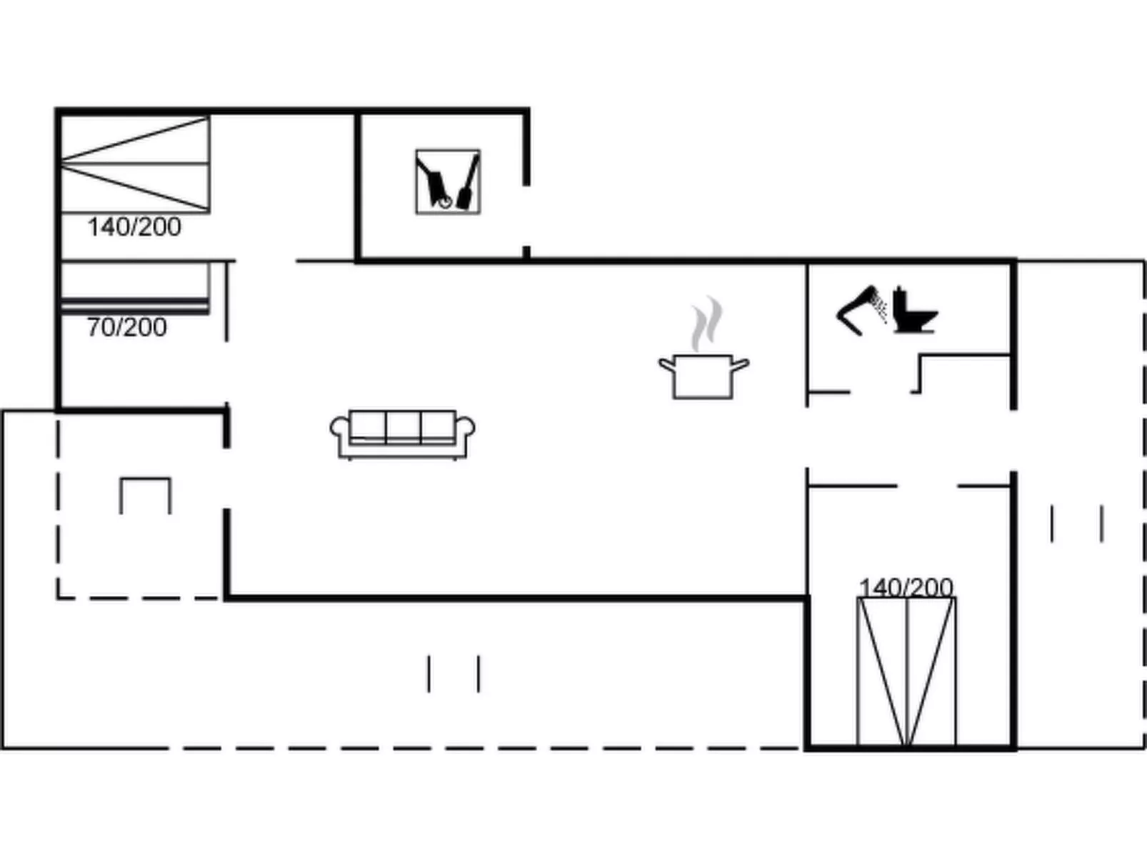 "Antoinette" - 500m from the sea