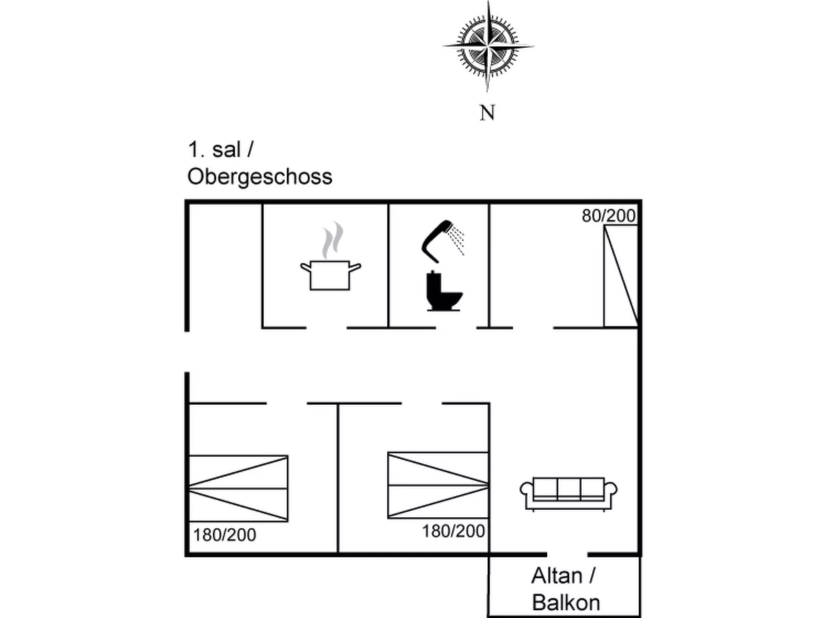 "Annbritt" - 500m from the sea