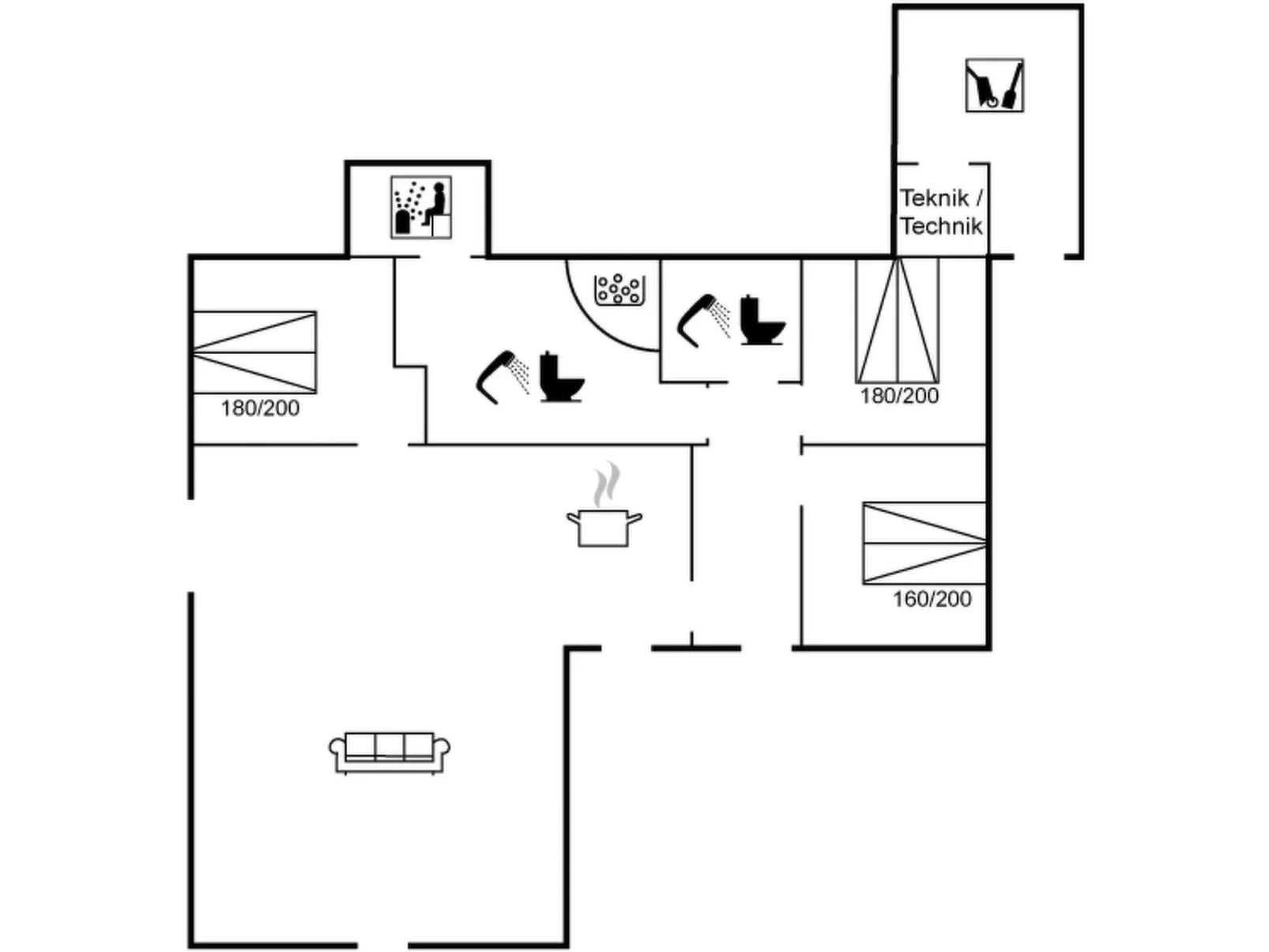 "Mauri" - 350m from the sea