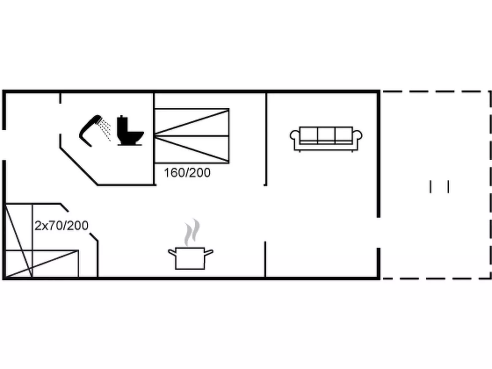 "Asa" - 75m from the sea