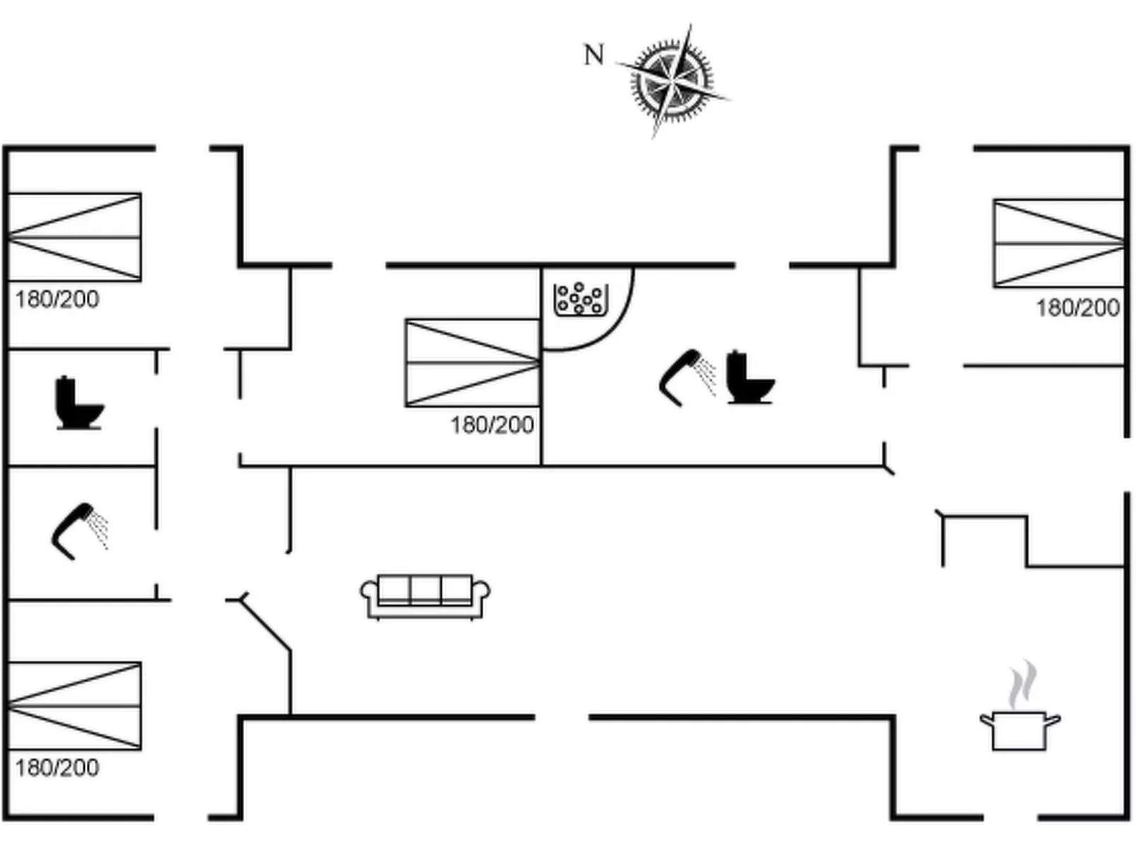"Elza" - 800m from the sea