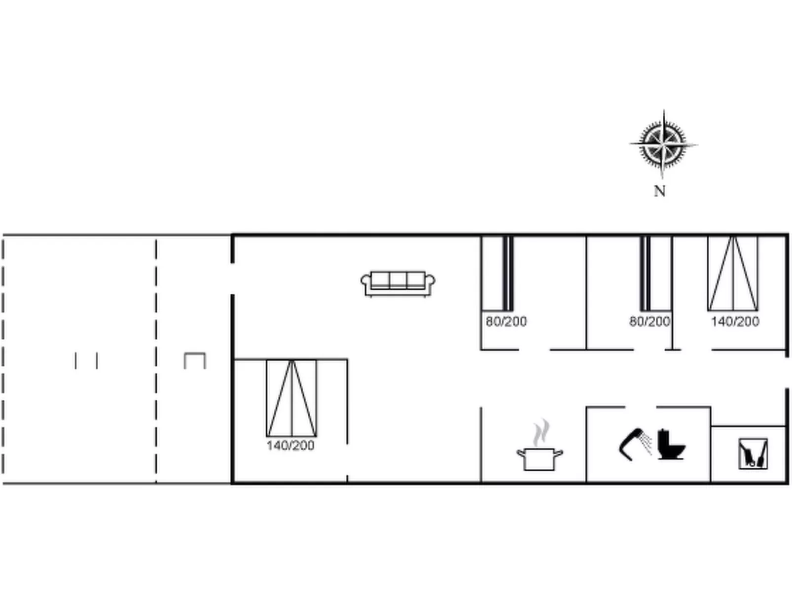 "Elsabet" - 750m from the sea