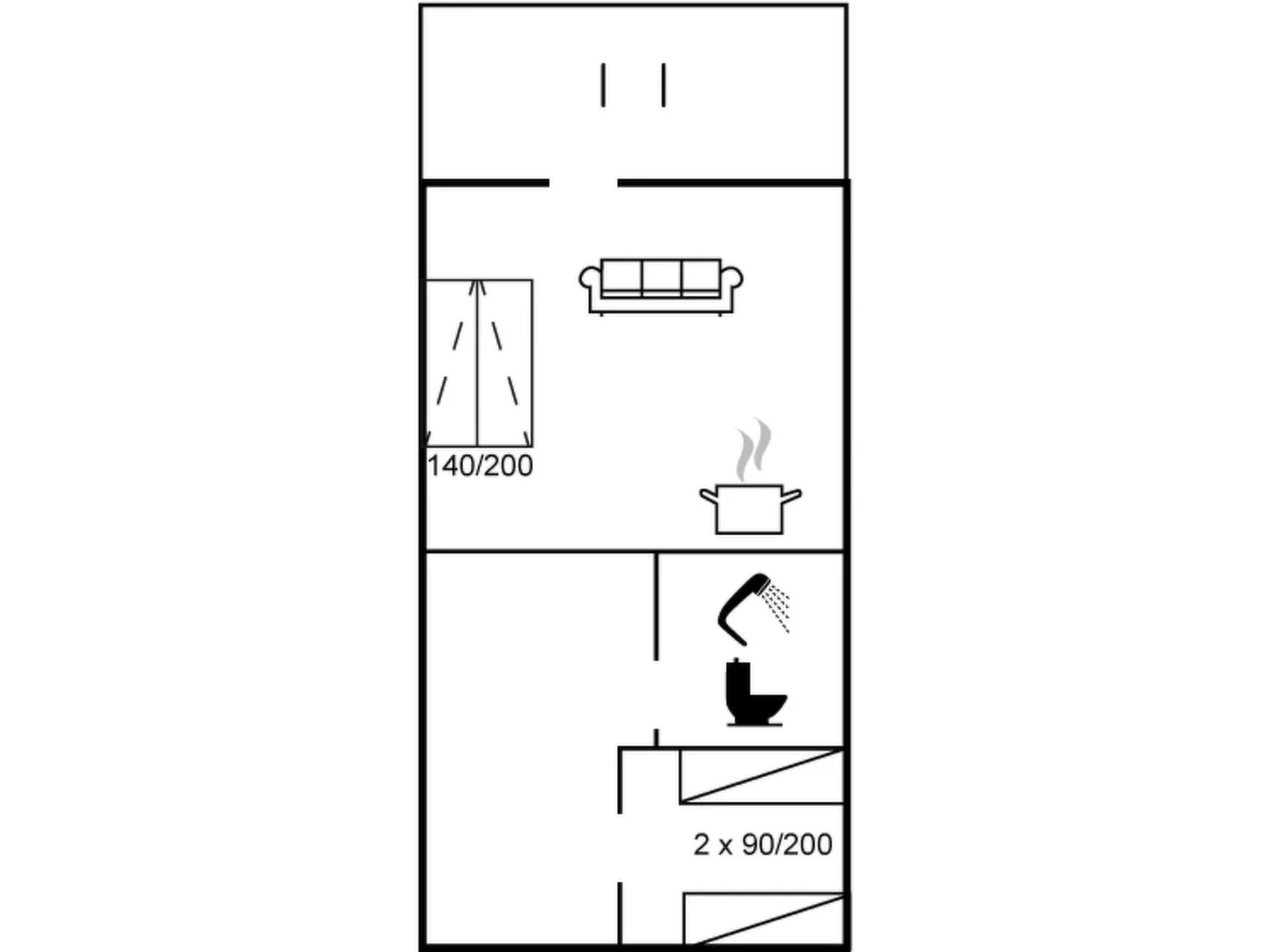 "Nomi" - 85m from the sea