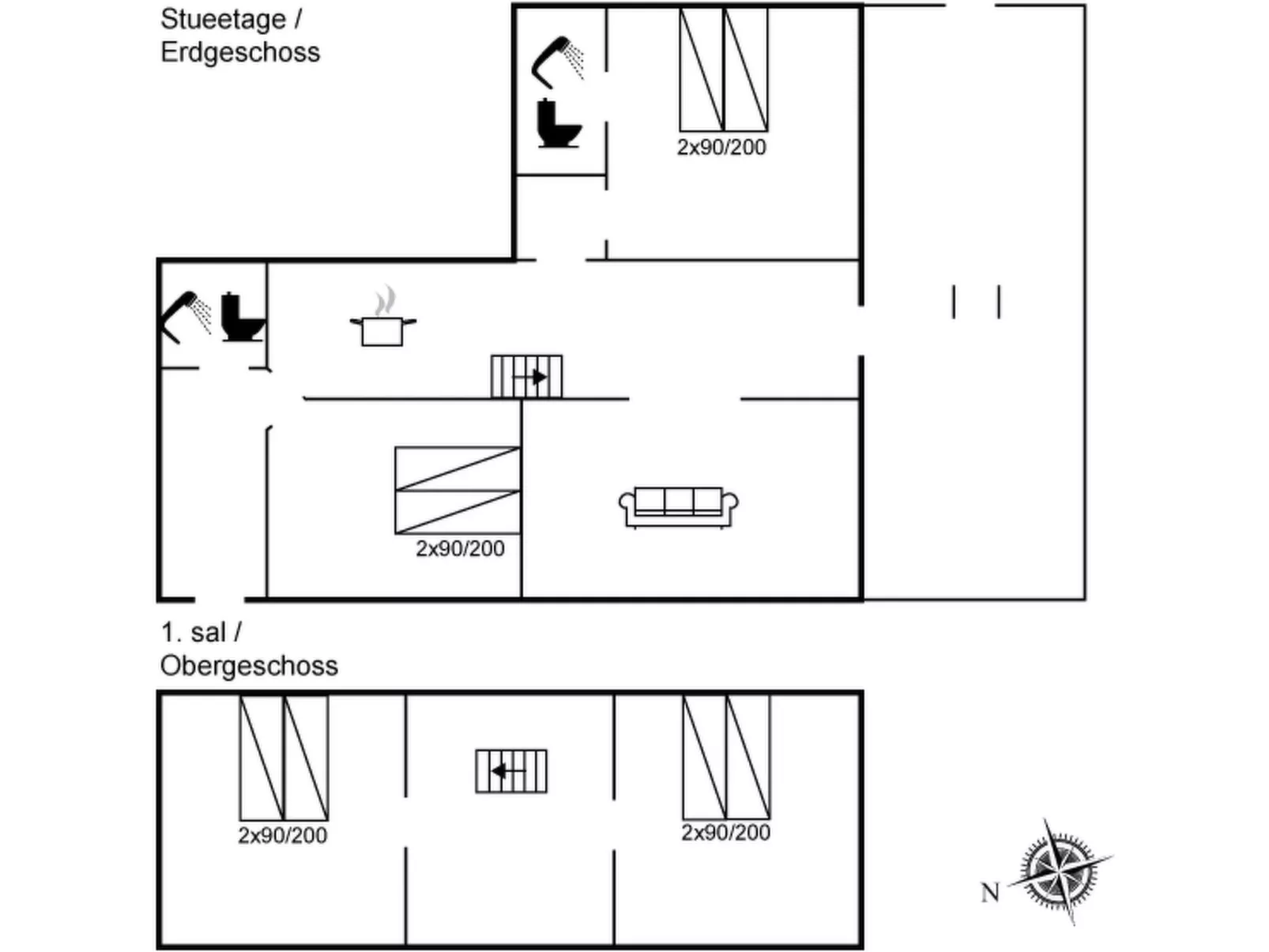 "Caranus" - 900m from the sea