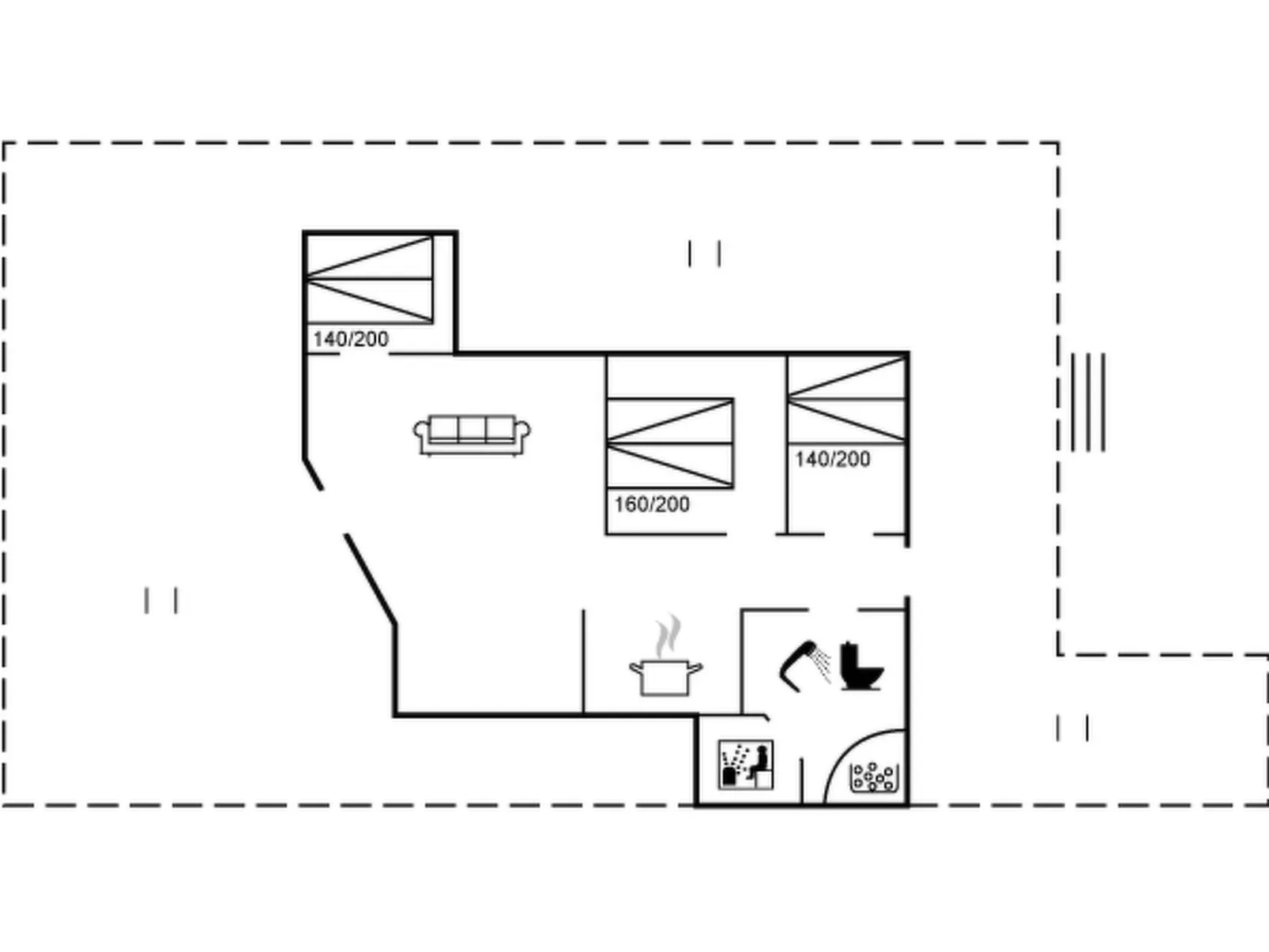 "Felippa" - 25m from the sea