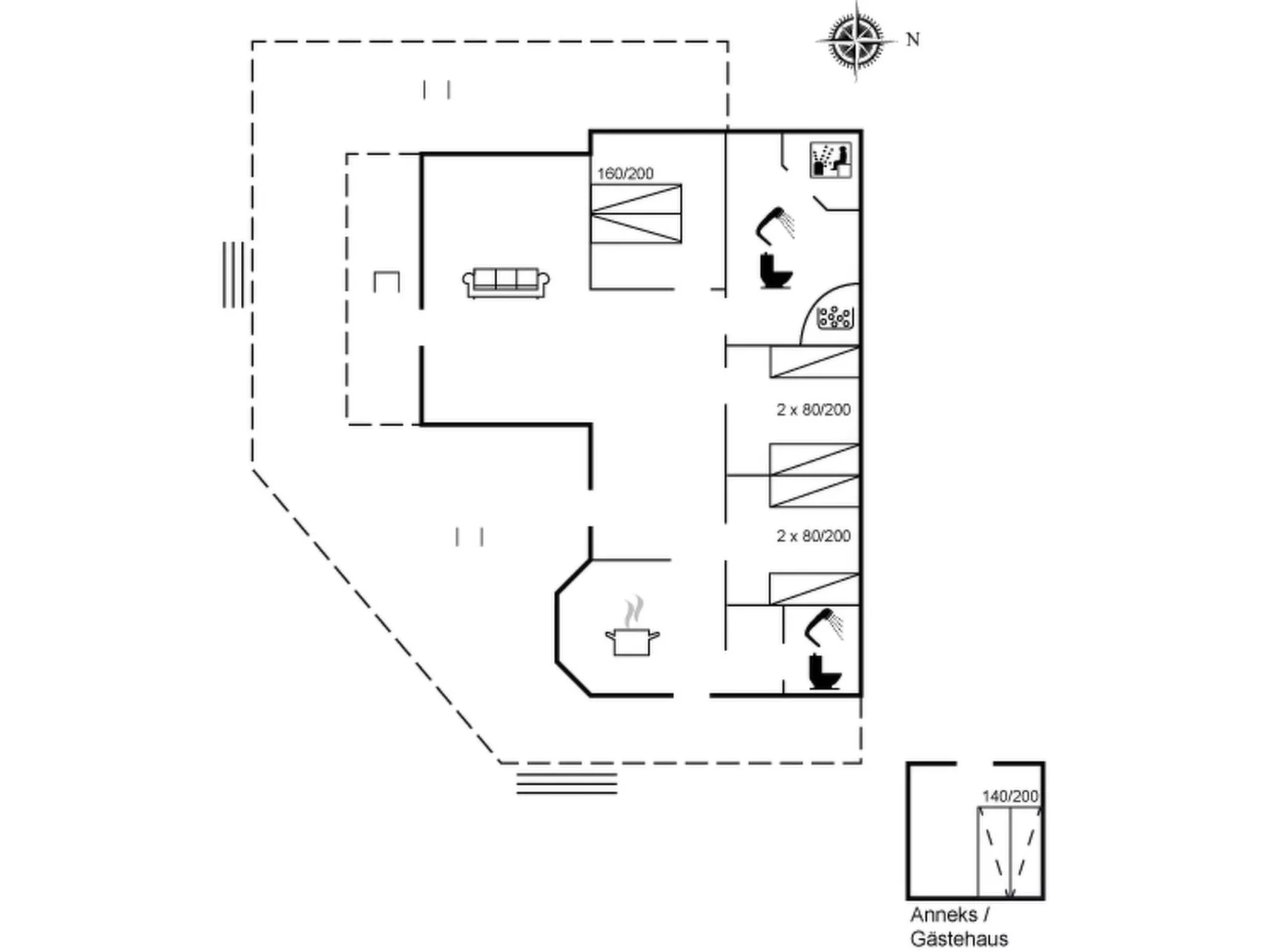 "Swarte" - 30km from the sea