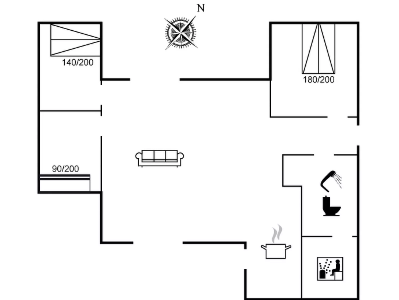 "Norwin" - 250m from the sea