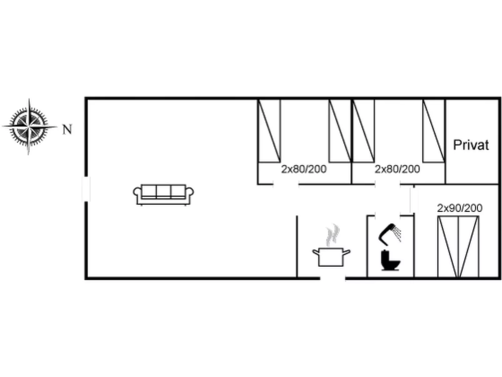 "Hakun" - 4km from the sea