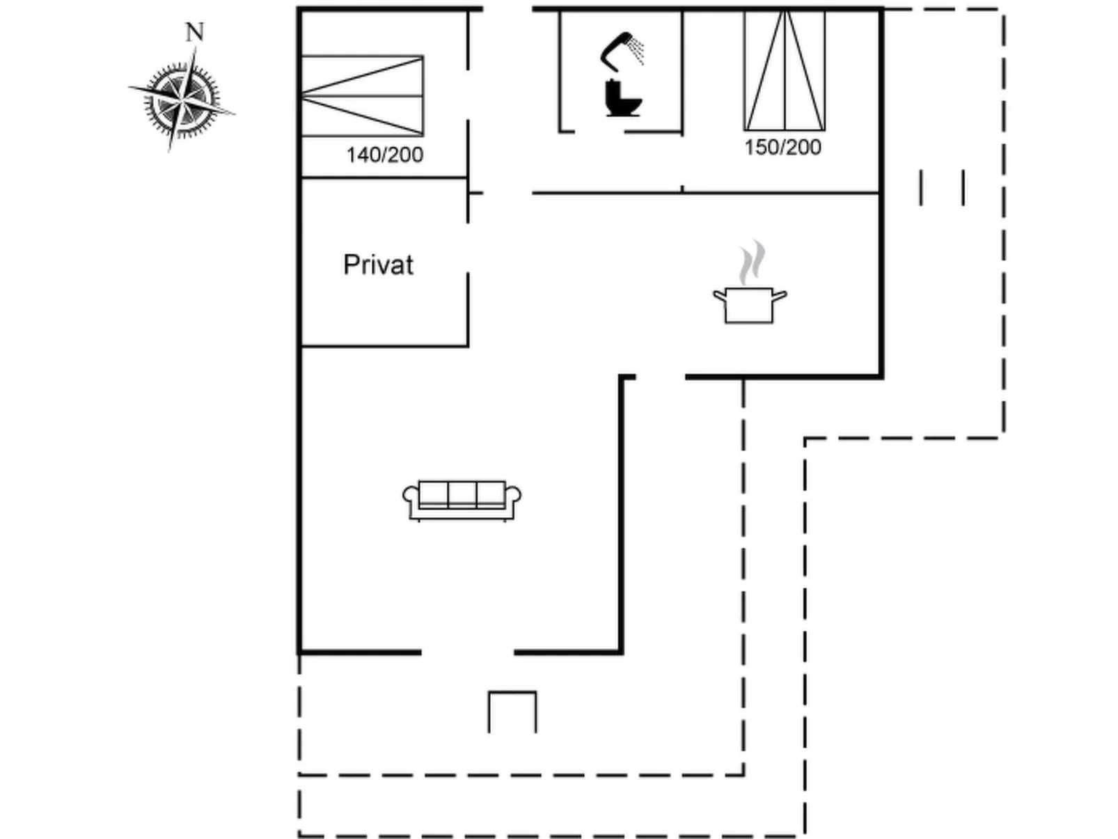 "Vuokko" - 400m from the sea