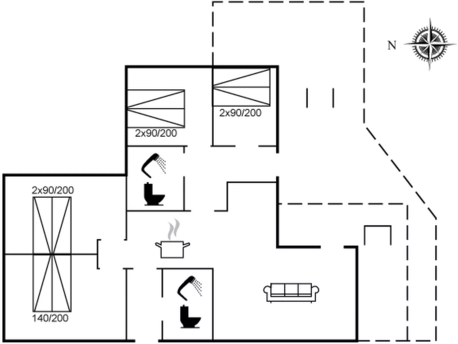 "Ølwir" - 400m to the fjord