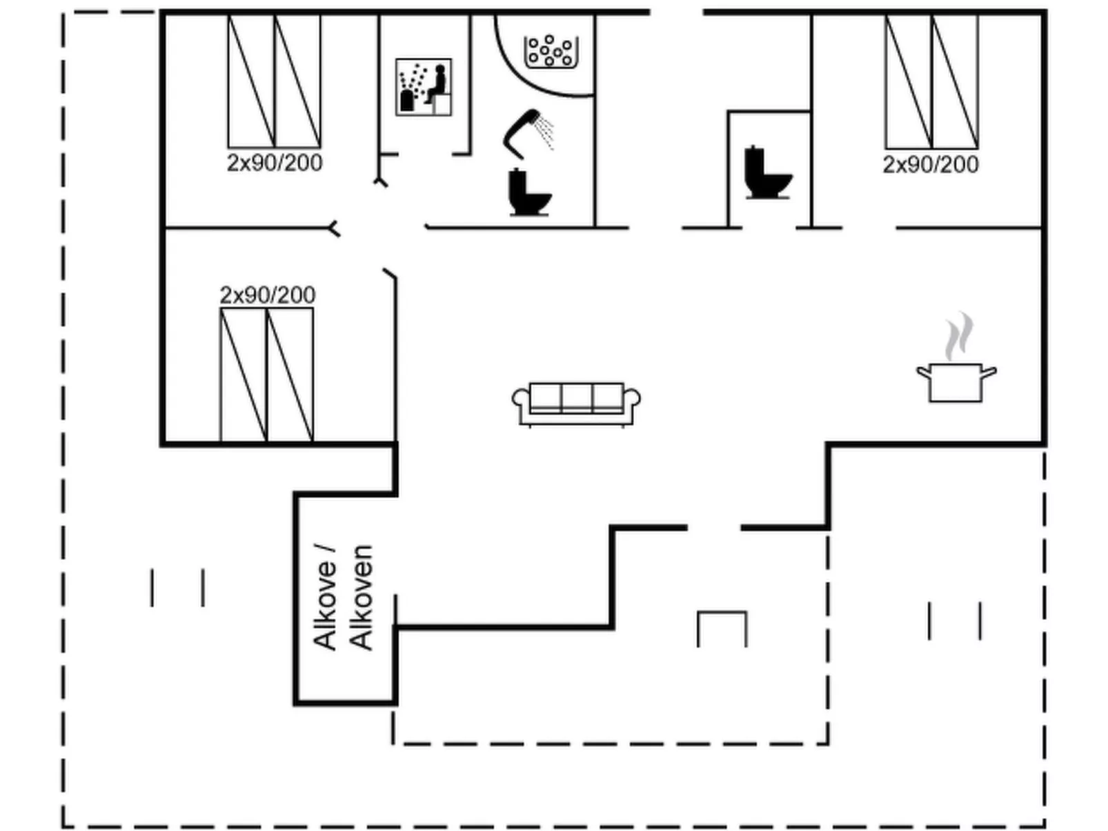 "Arnika" - 28km from the sea