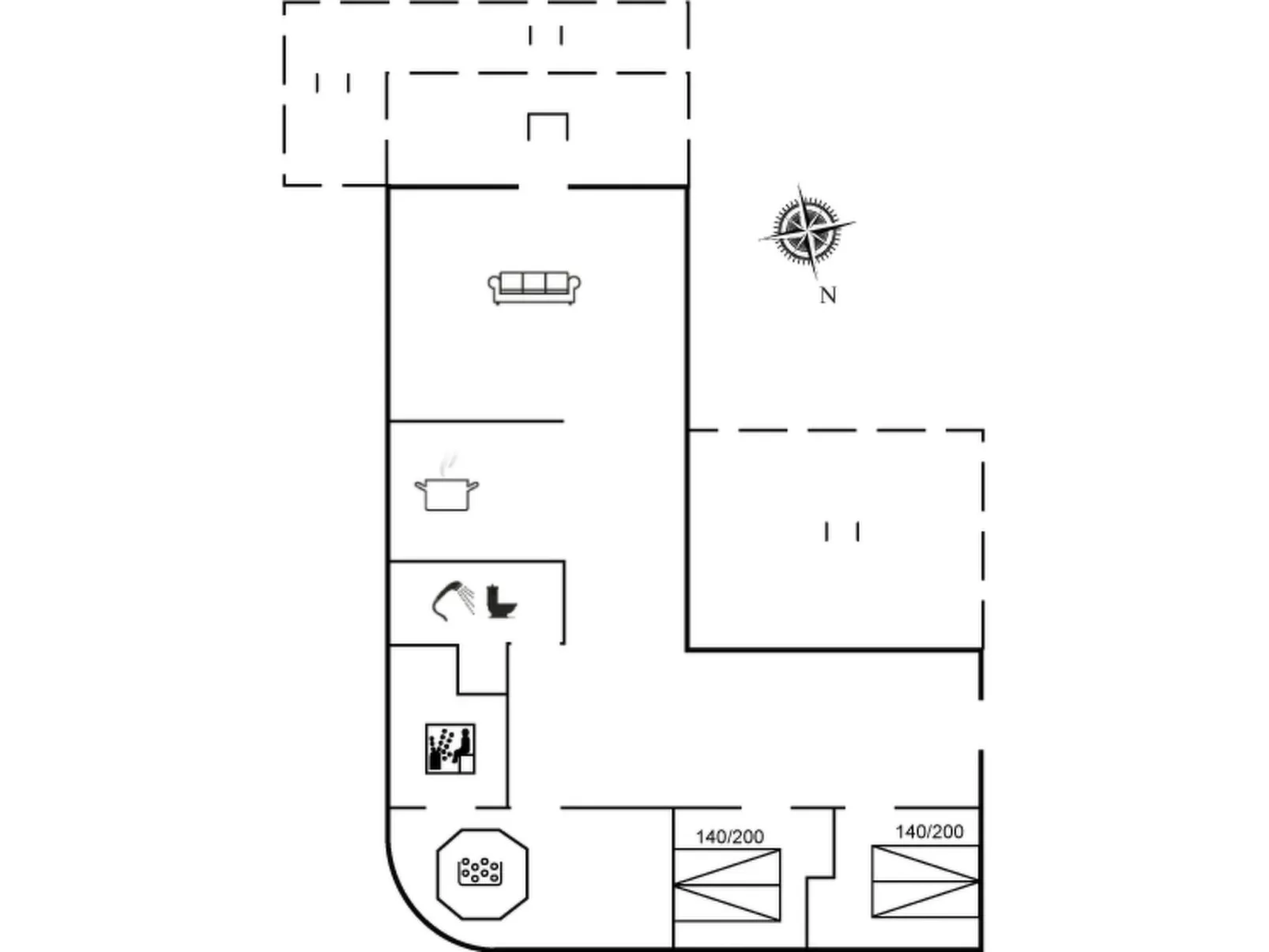 "Elbert" - 100m from the sea