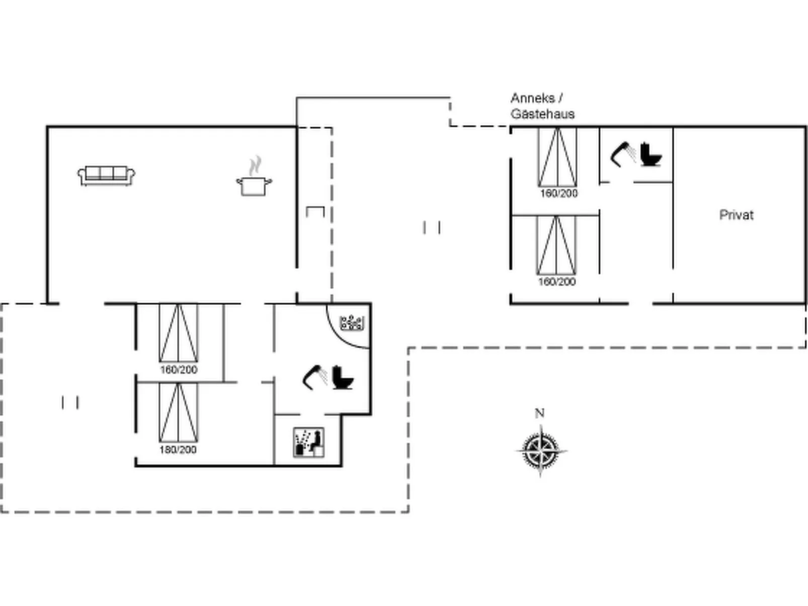 "Friede" - 100m from the sea