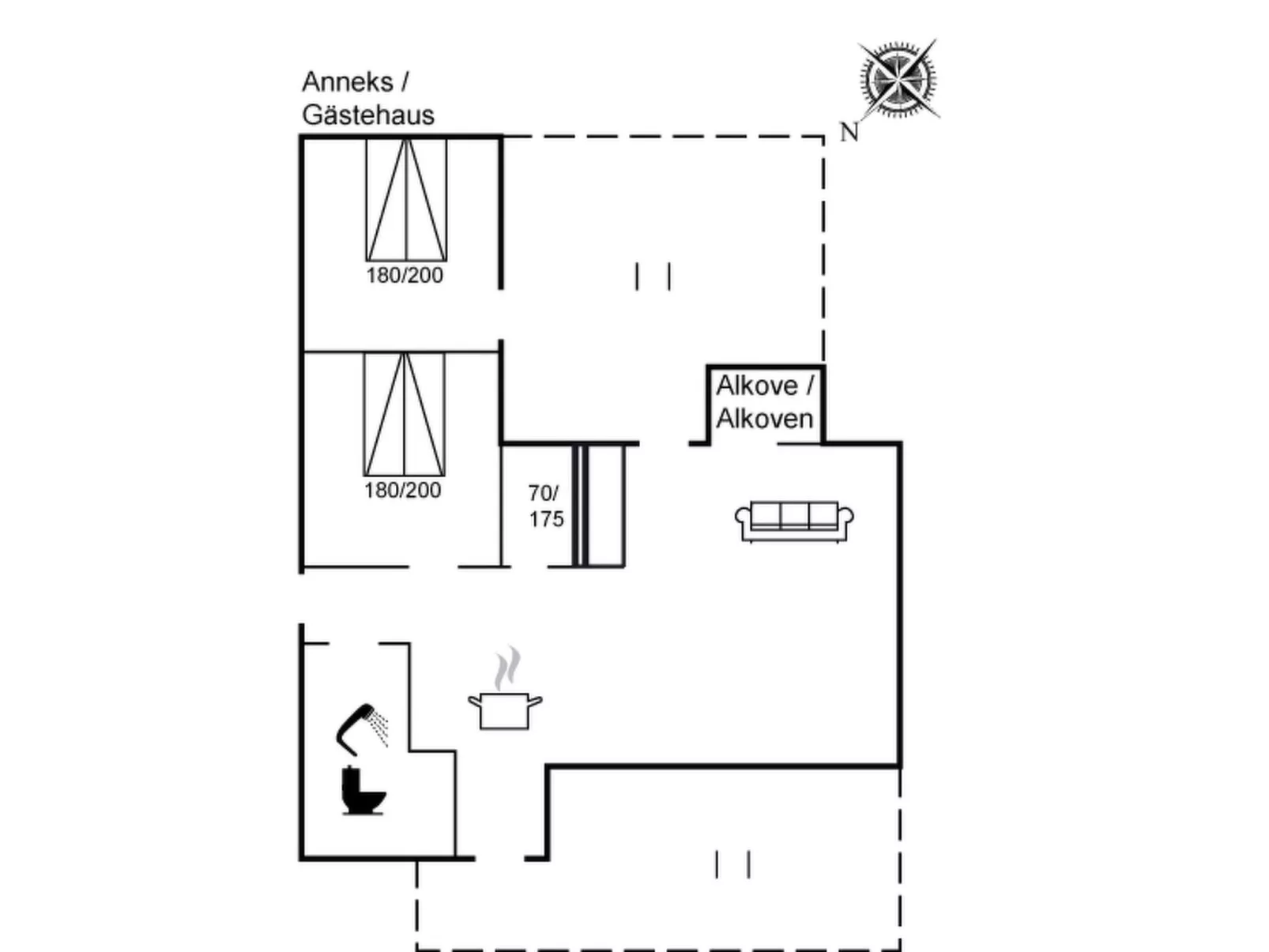"Kamilla" - 200m from the sea