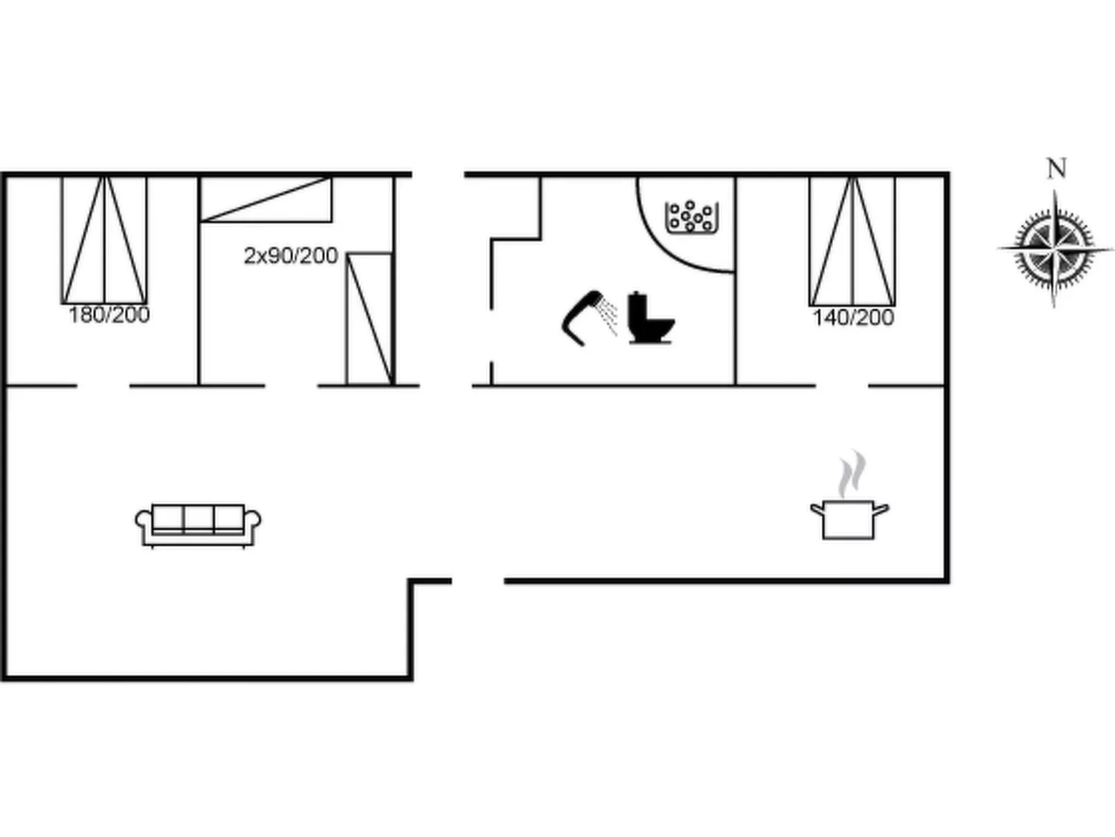 "Jil" - 750m from the sea