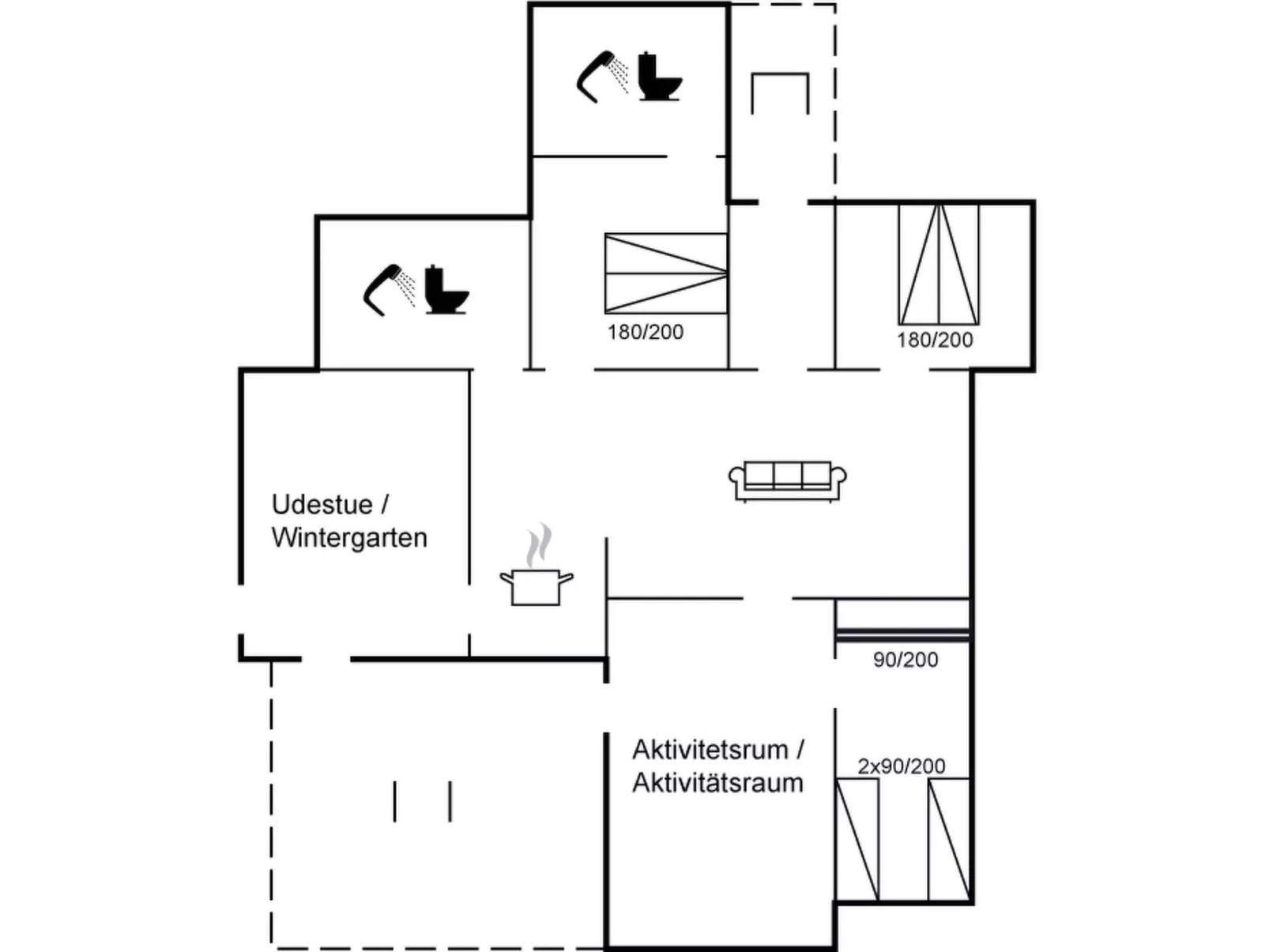 "Rudi" - 450m from the sea