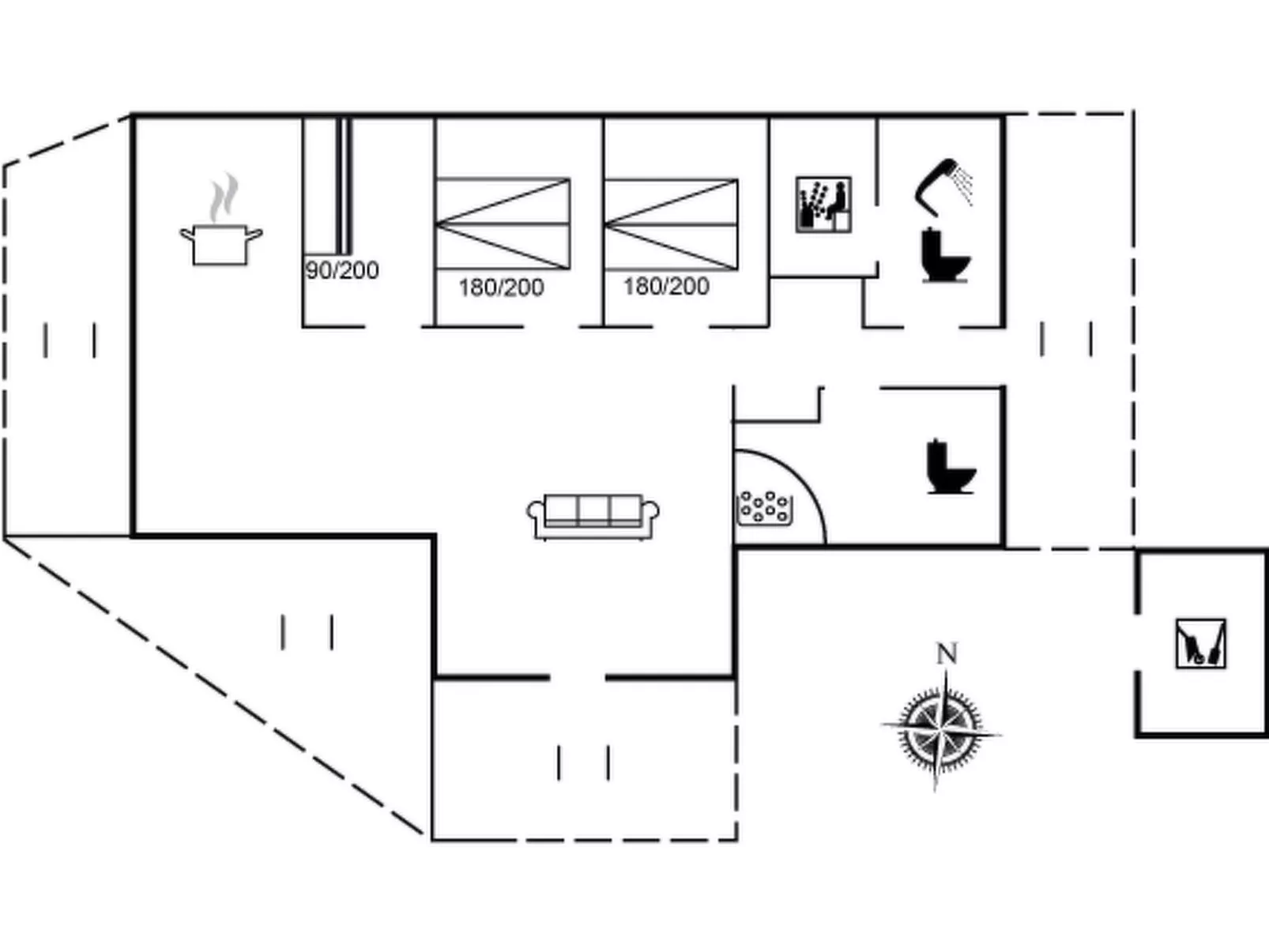 "Urpo" - 6km from the sea-Dedans
