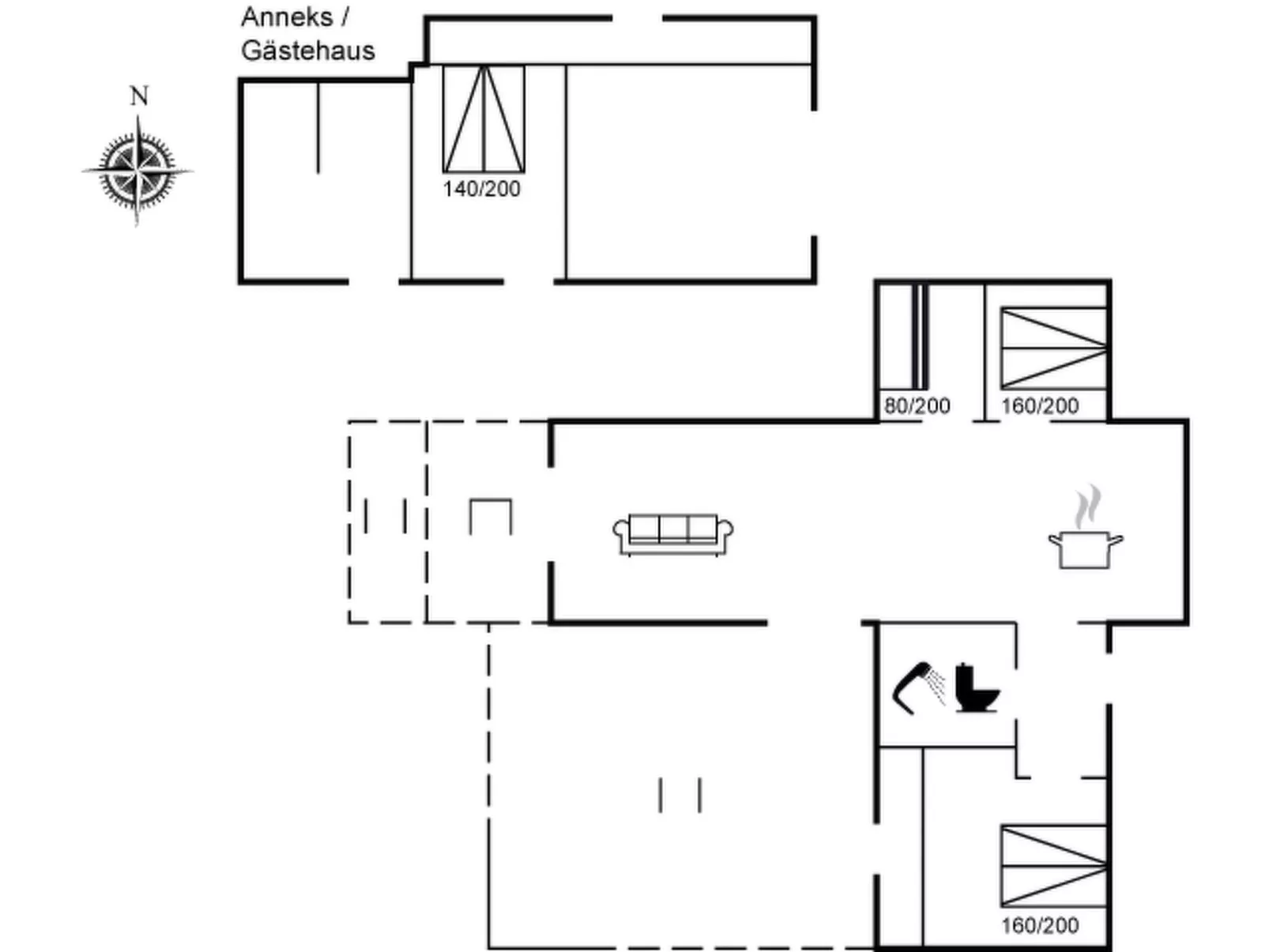 "Tilda" - 275m from the sea