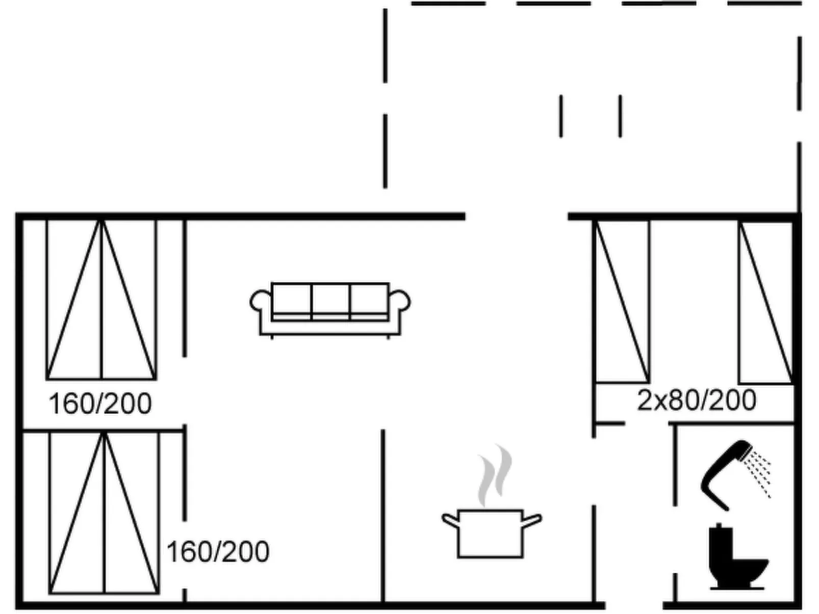 "Jose" - 300m from the sea