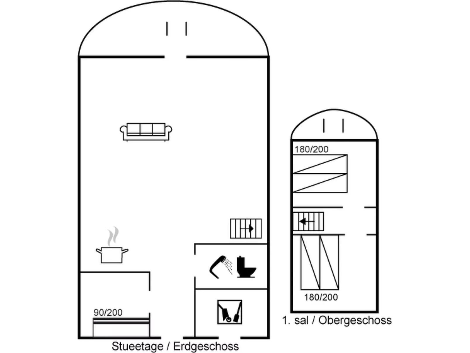 "Anna" - 1km from the sea