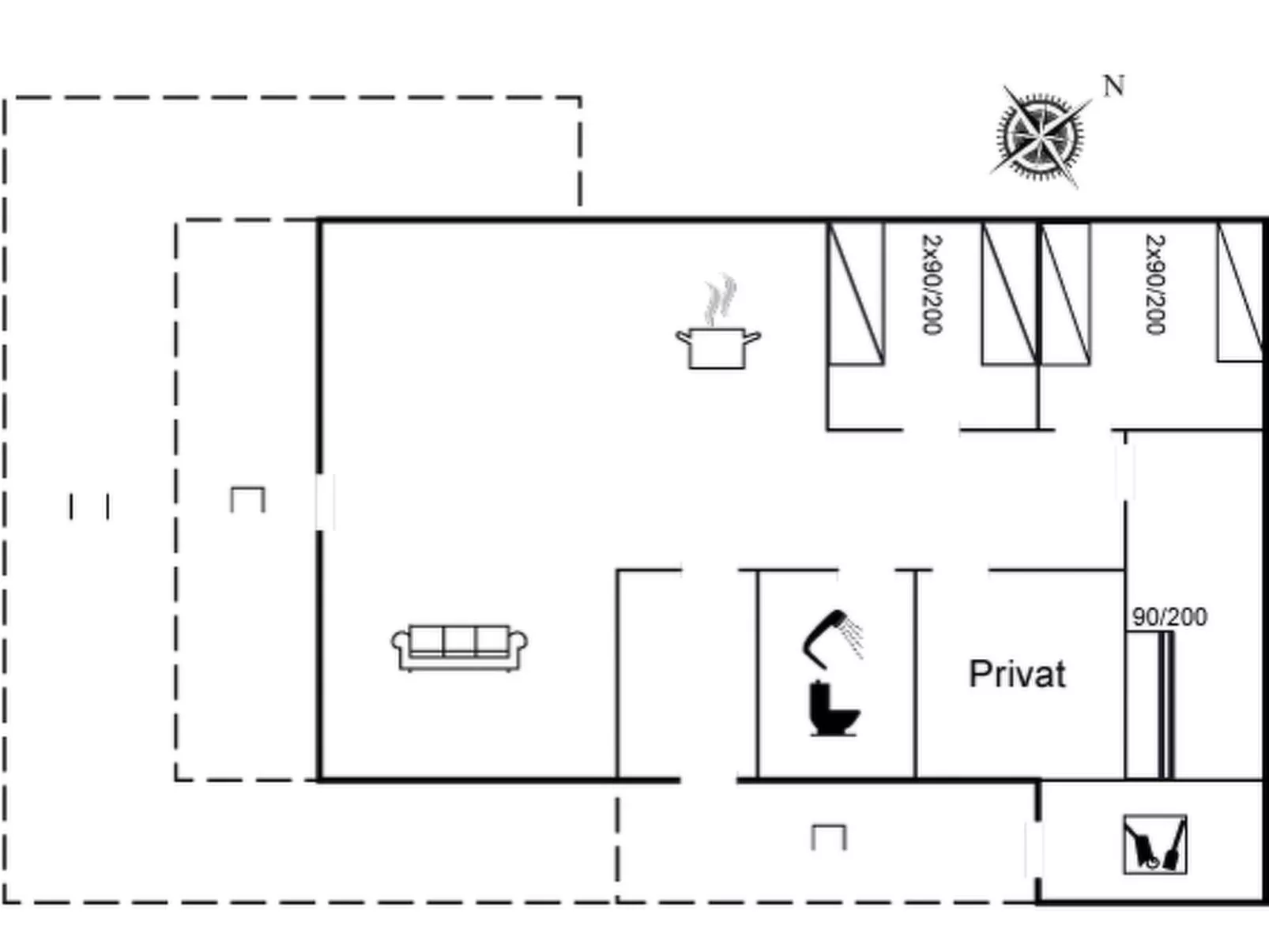 "Floriane" - 700m from the sea