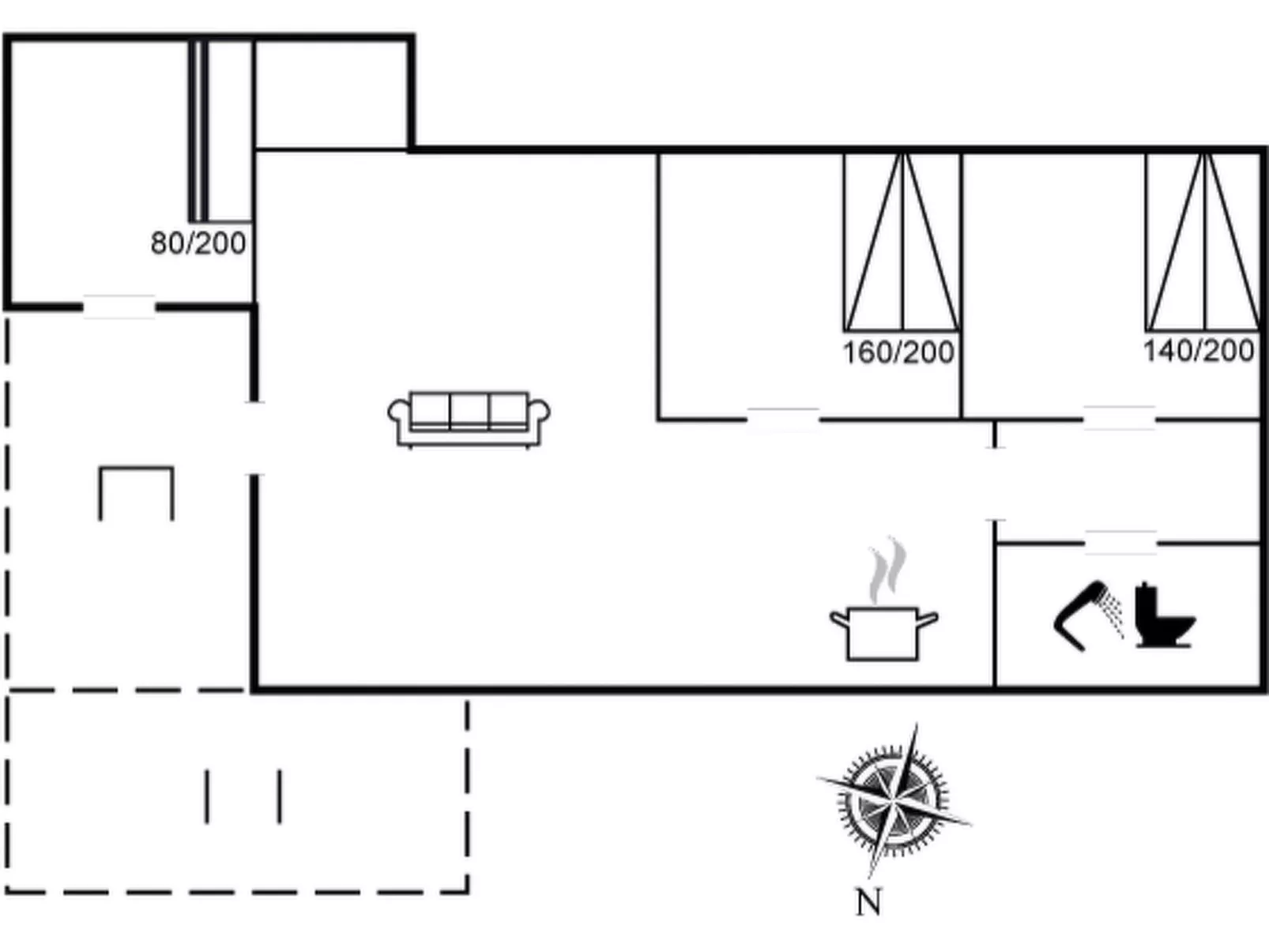 "Nestori" - 950m from the sea