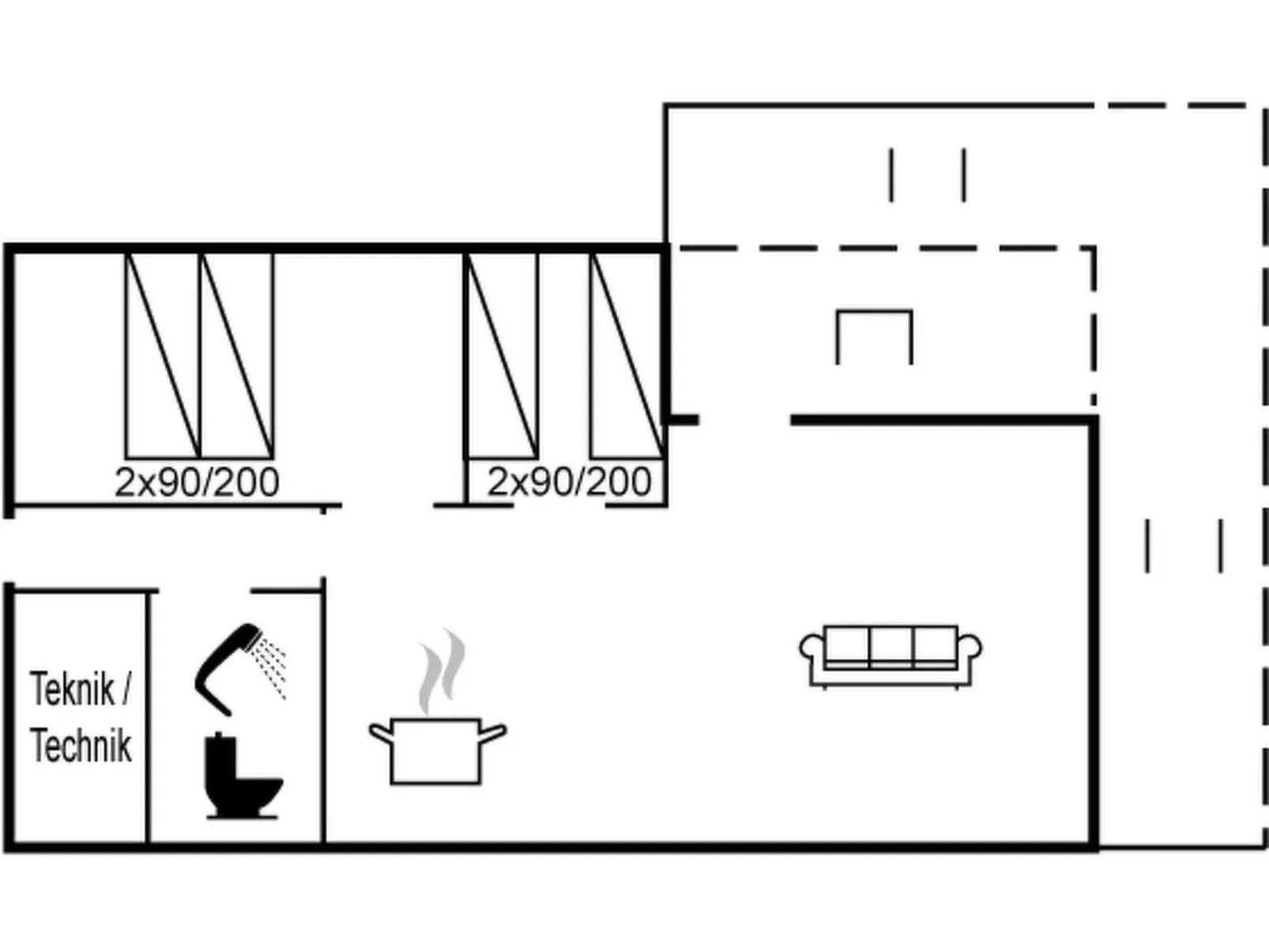 "Hubertina" - 30km from the sea