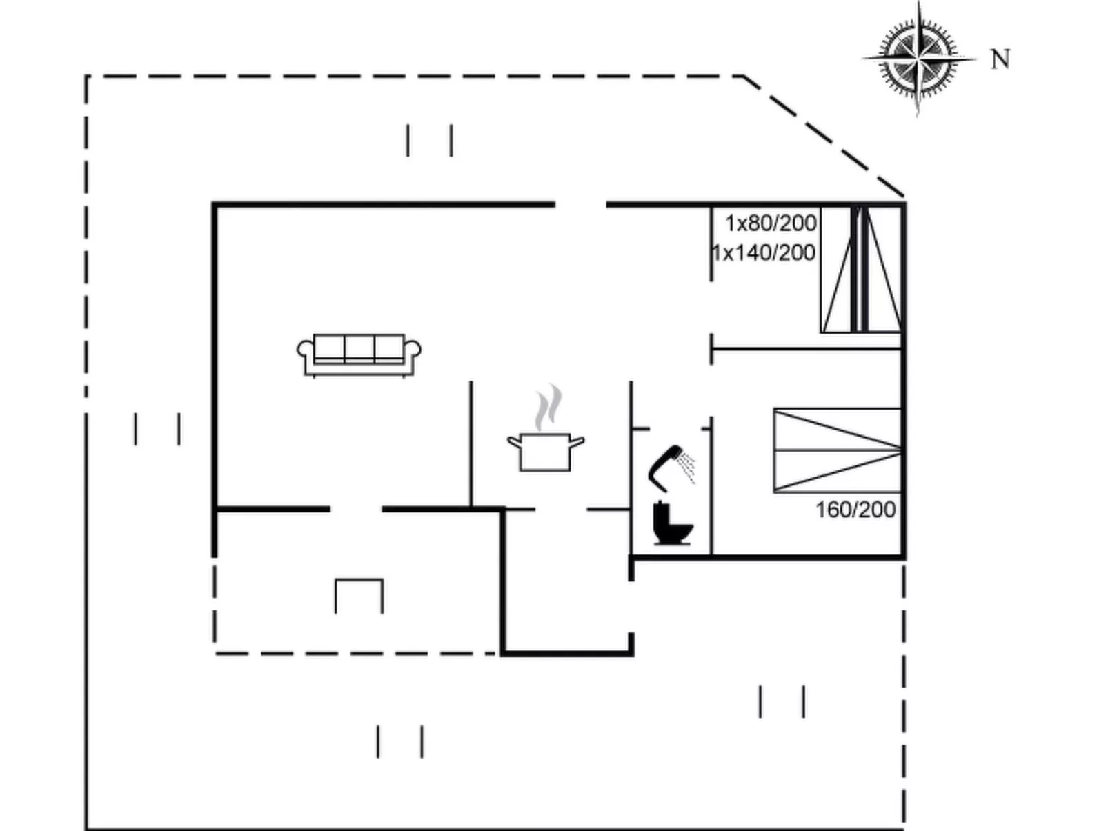 "Adelita" - 100m from the sea