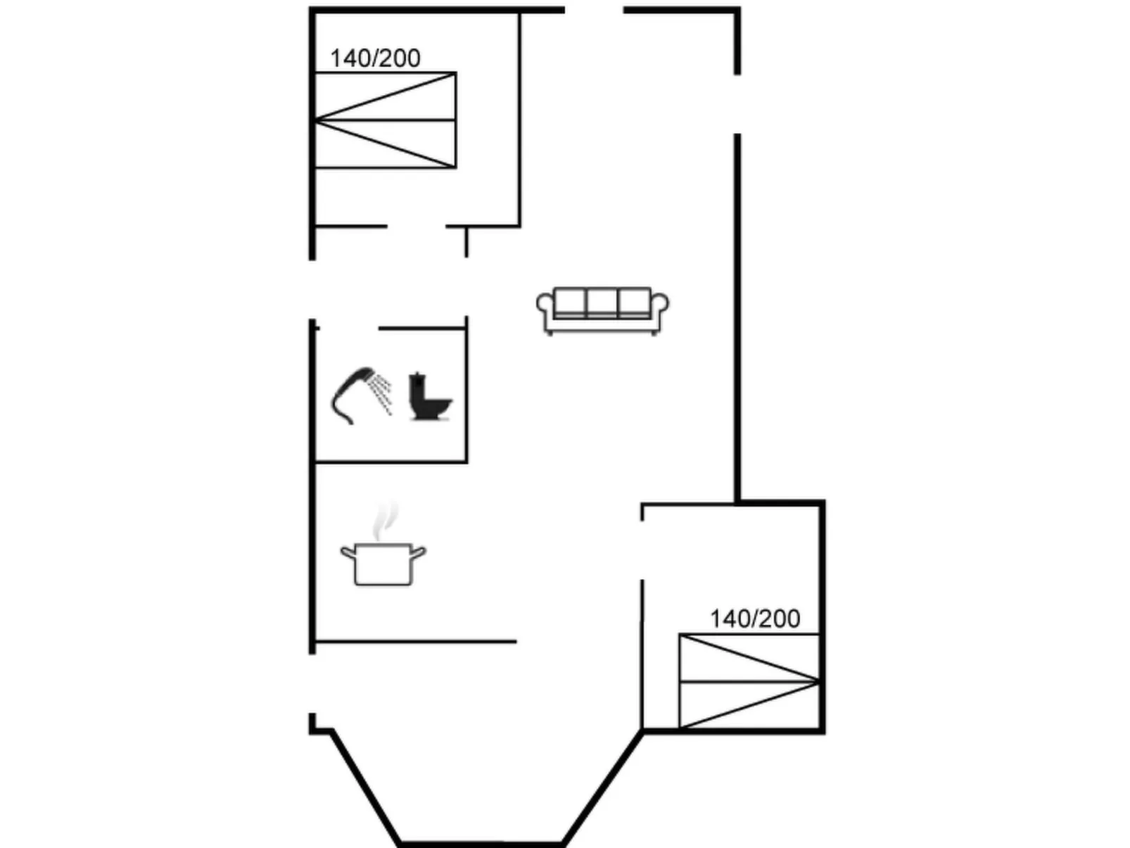 "Gildo" - 932m from the sea