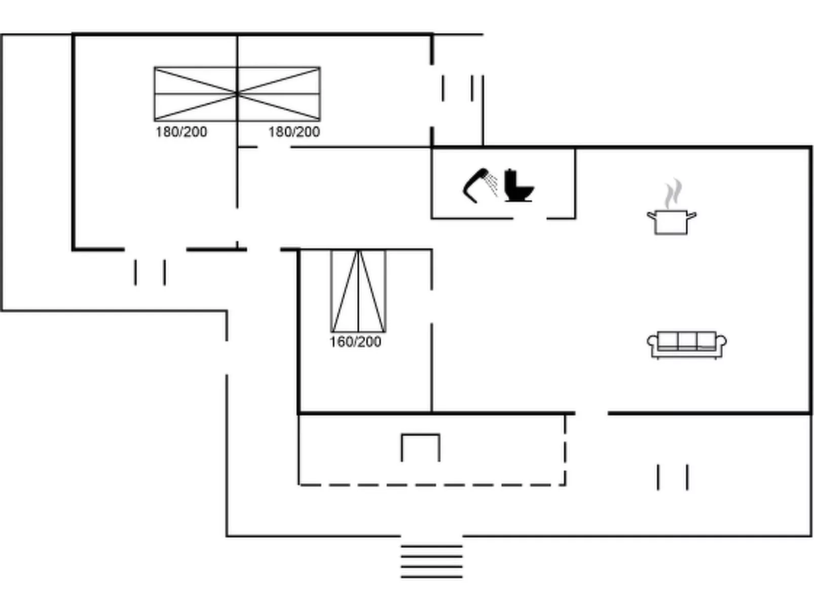 "Jaarne" - 800m from the sea