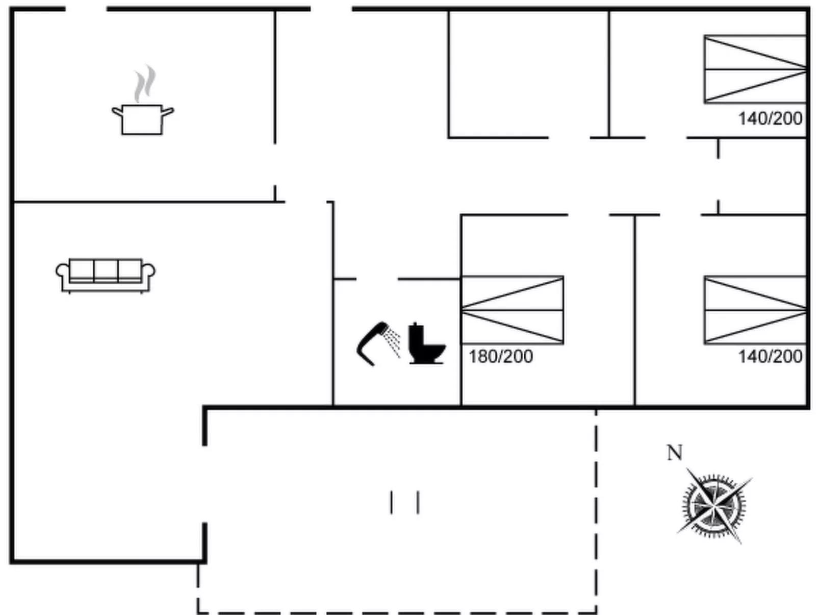 "Harrieth" - 16km from the sea