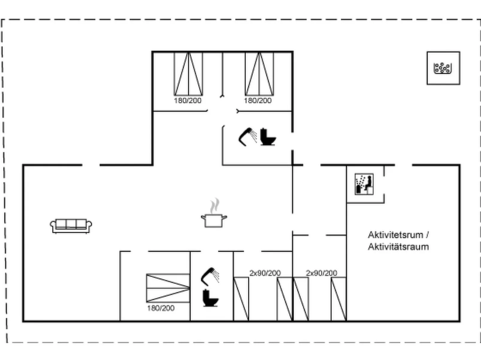 "Eino" - 30m from the sea